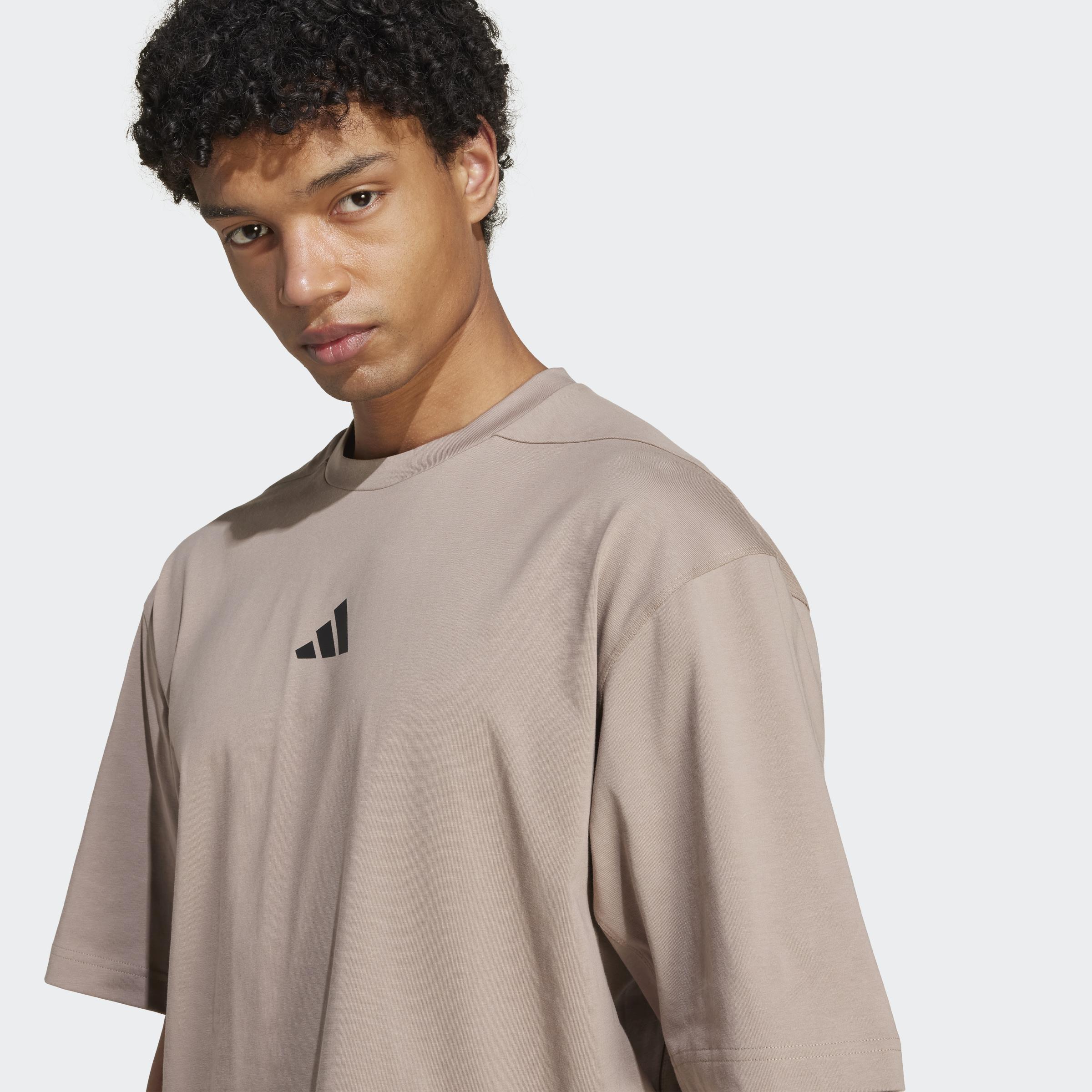 Power Oversize T-Shirt, Brown, A701_ONE, large image number 2