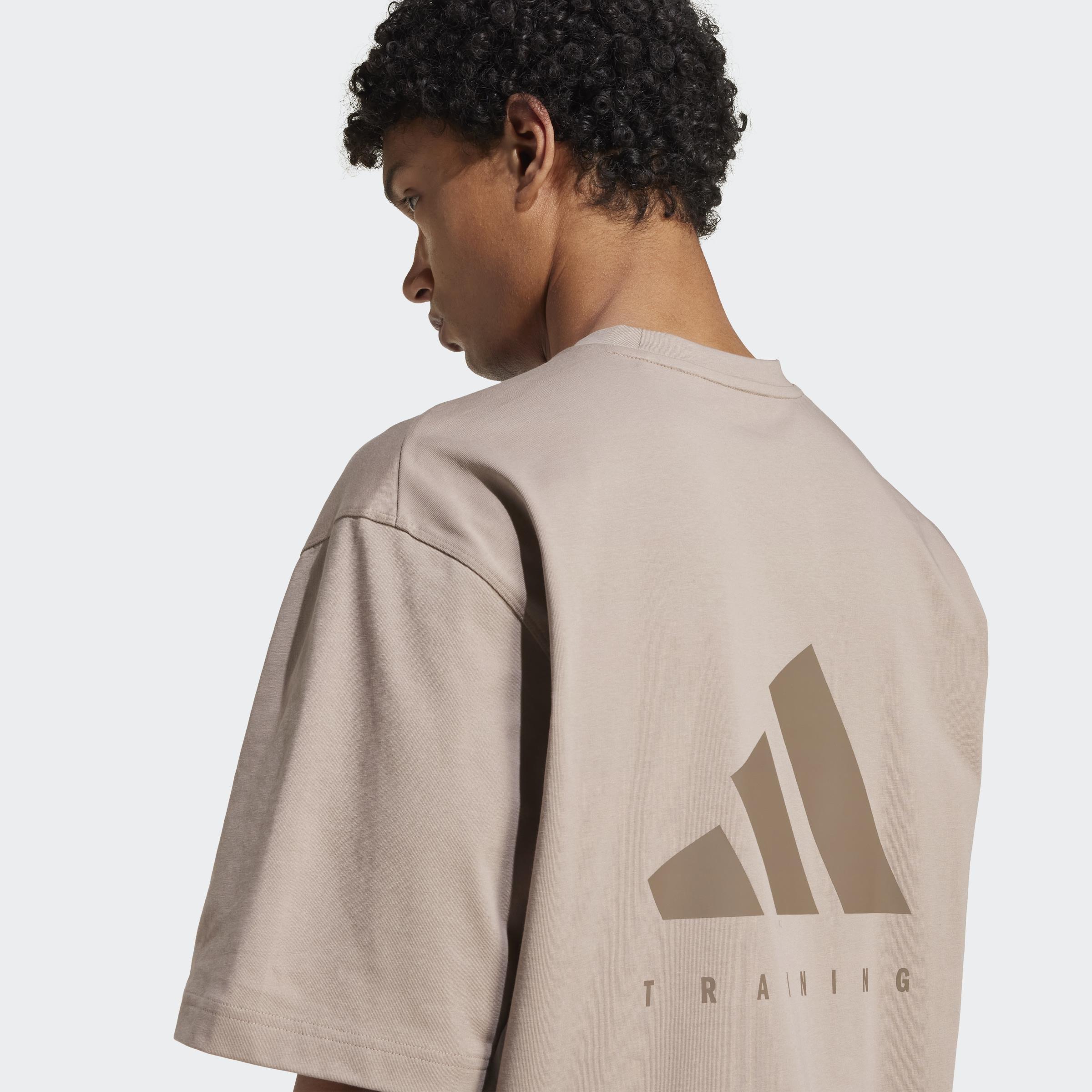 Power Oversize T-Shirt, Brown, A701_ONE, large image number 3