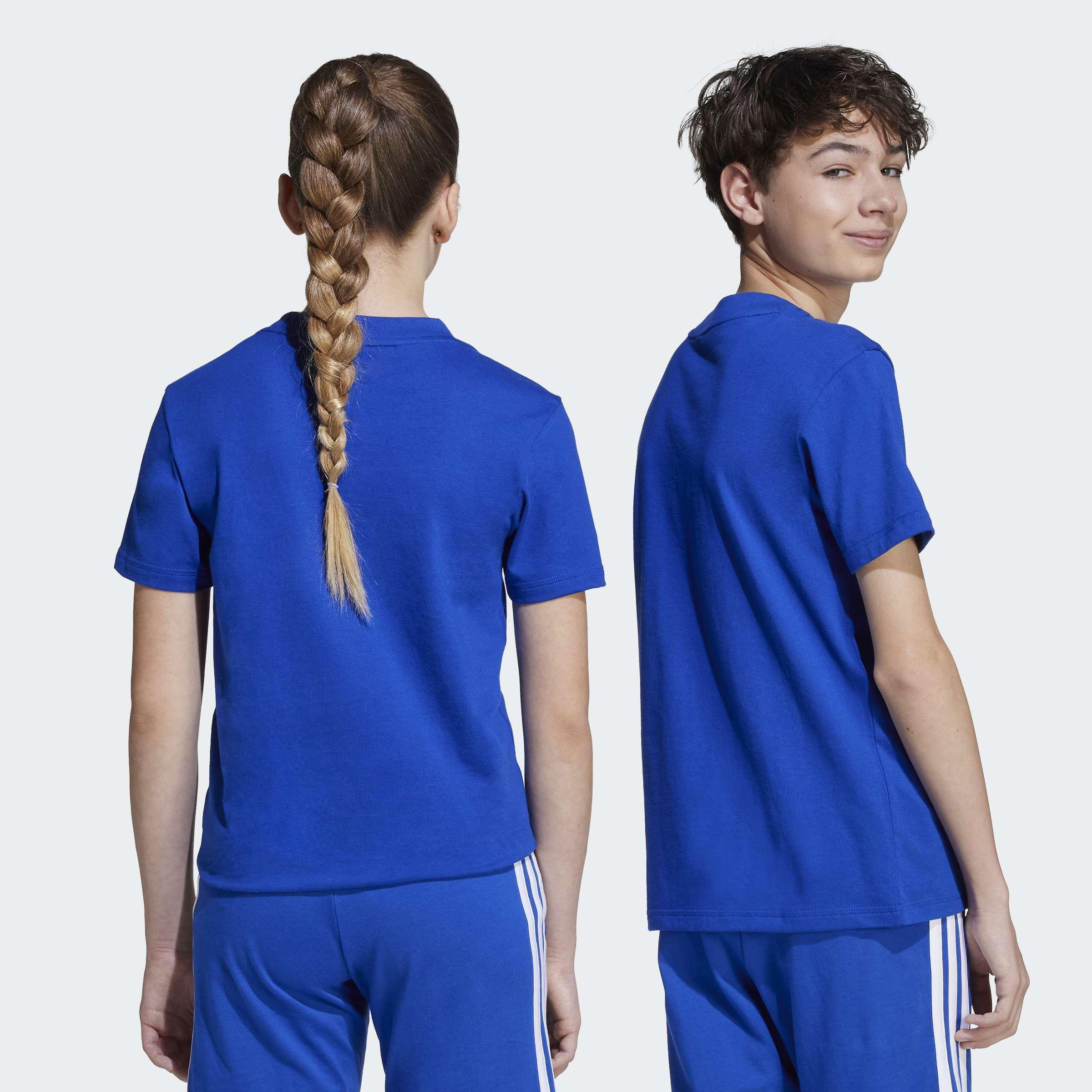 Kids Unisex Essentials T-Shirt, Blue, A701_ONE, large image number 1