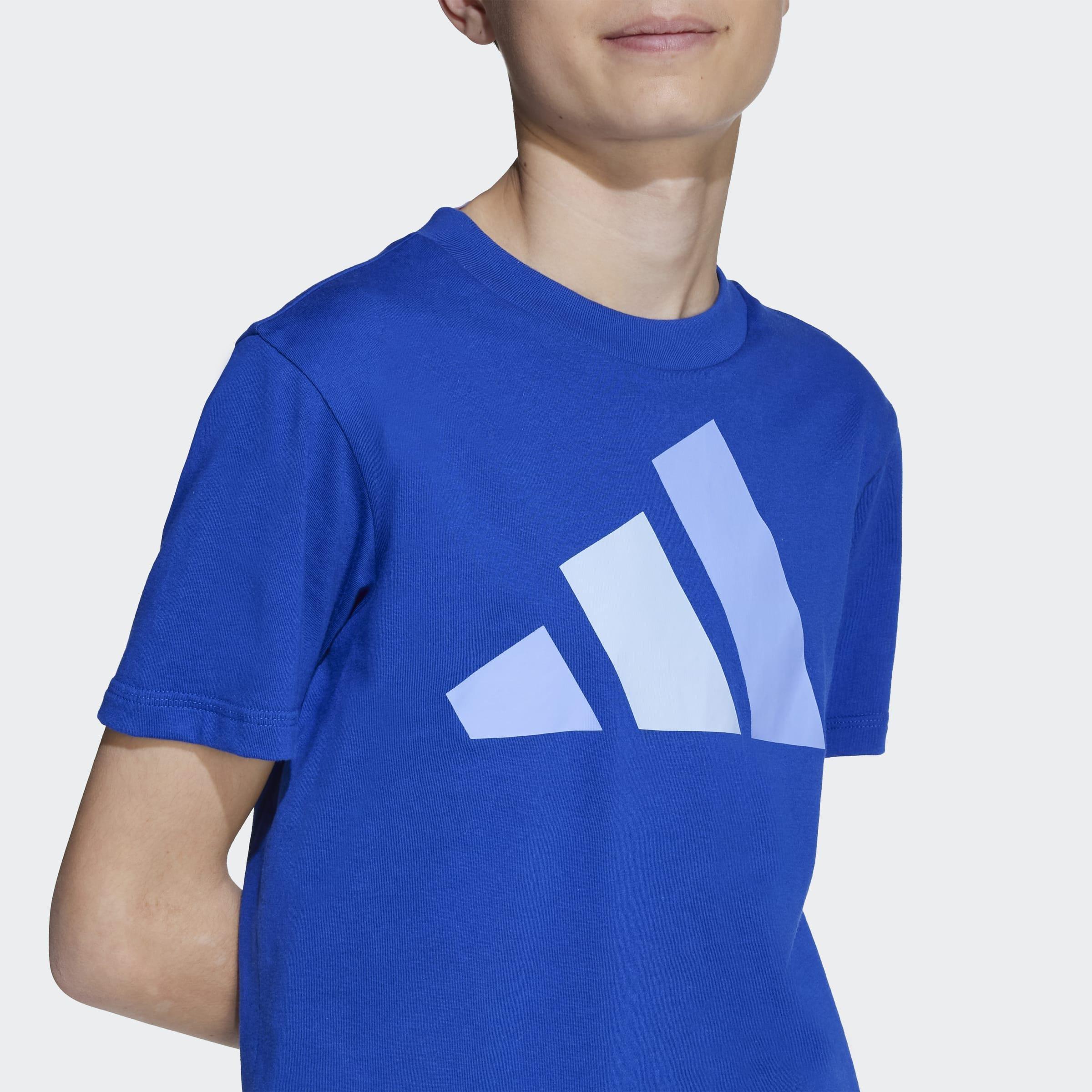 Kids Unisex Essentials T-Shirt, Blue, A701_ONE, large image number 3