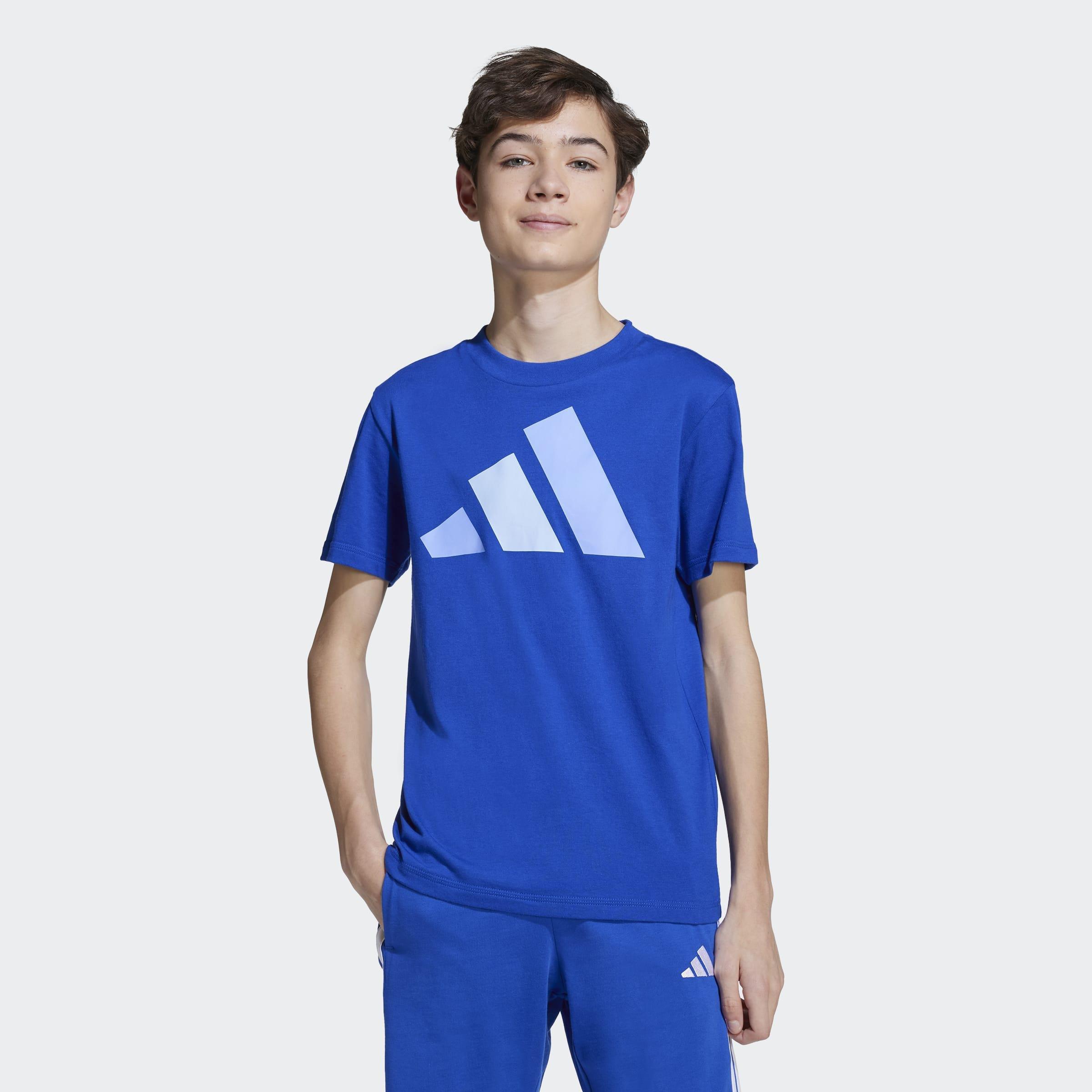 Kids Unisex Essentials T-Shirt, Blue, A701_ONE, large image number 5