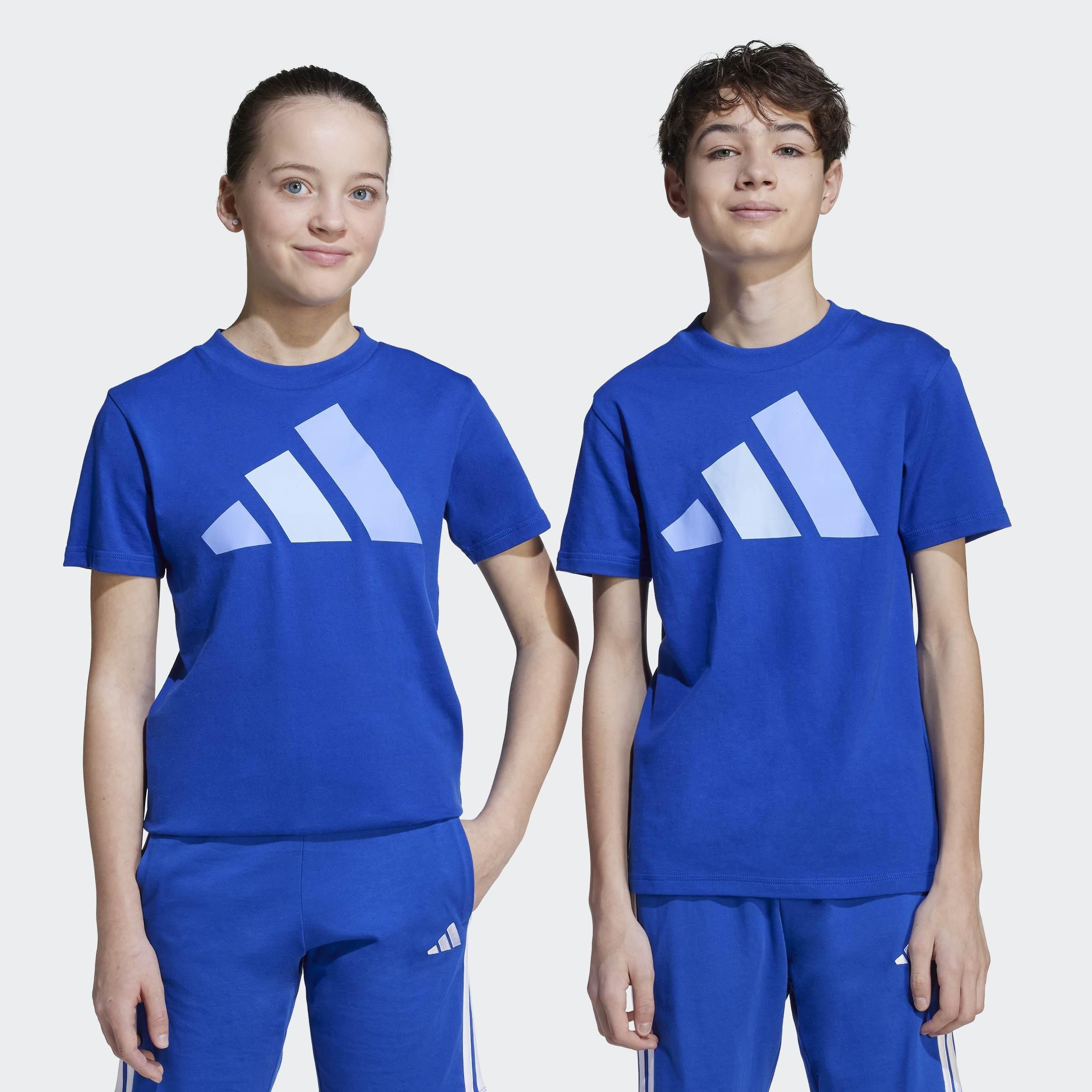 Kids Unisex Essentials T-Shirt, Blue, A701_ONE, large image number 6