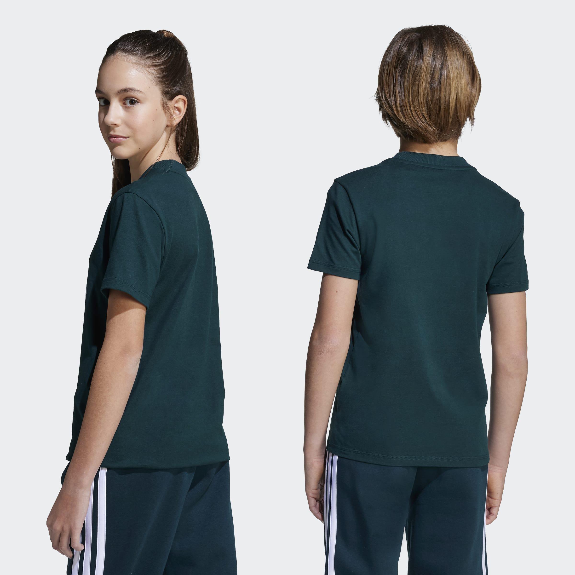 Kids Unisex Essentials T-Shirt, Green, A701_ONE, large image number 1