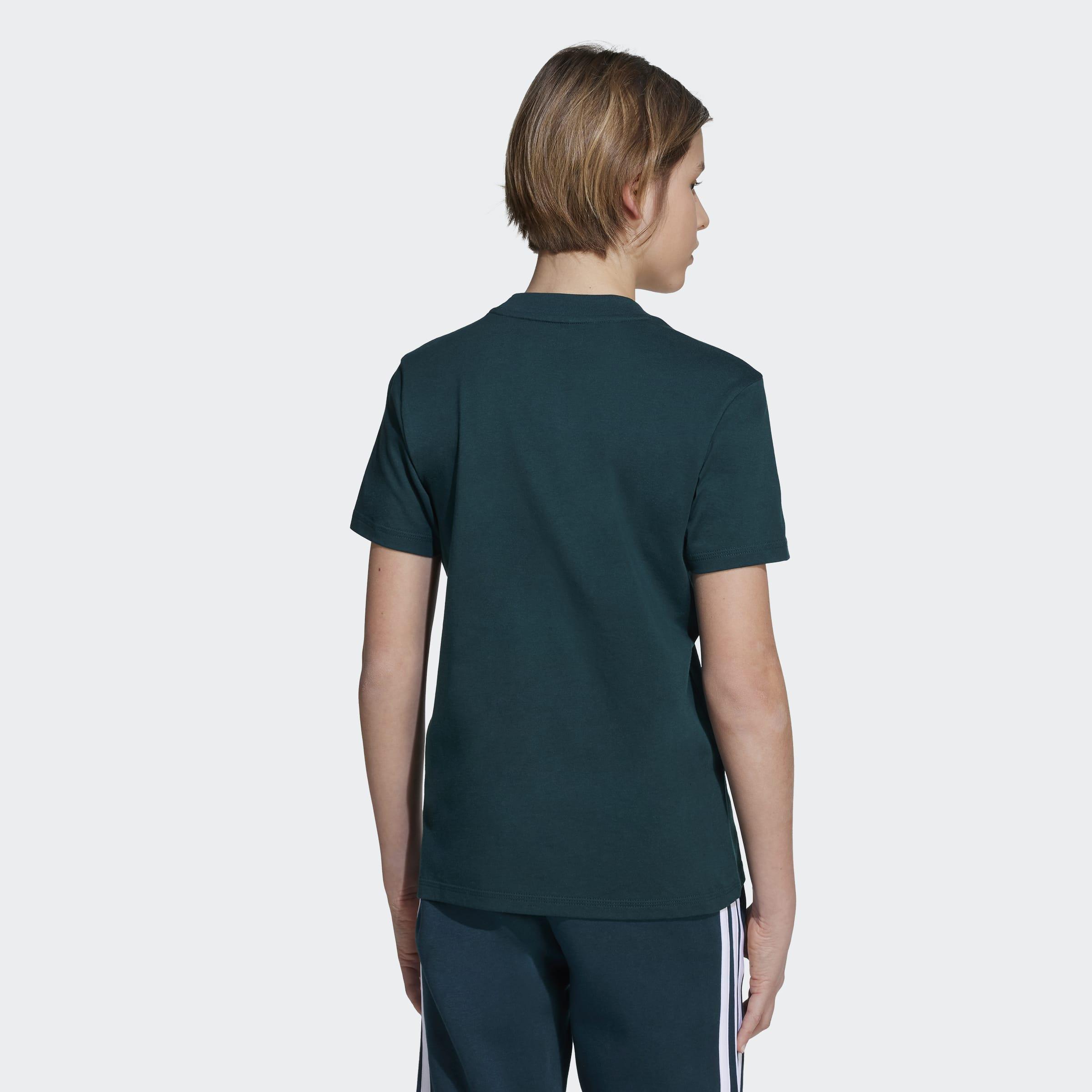 Kids Unisex Essentials T-Shirt, Green, A701_ONE, large image number 2