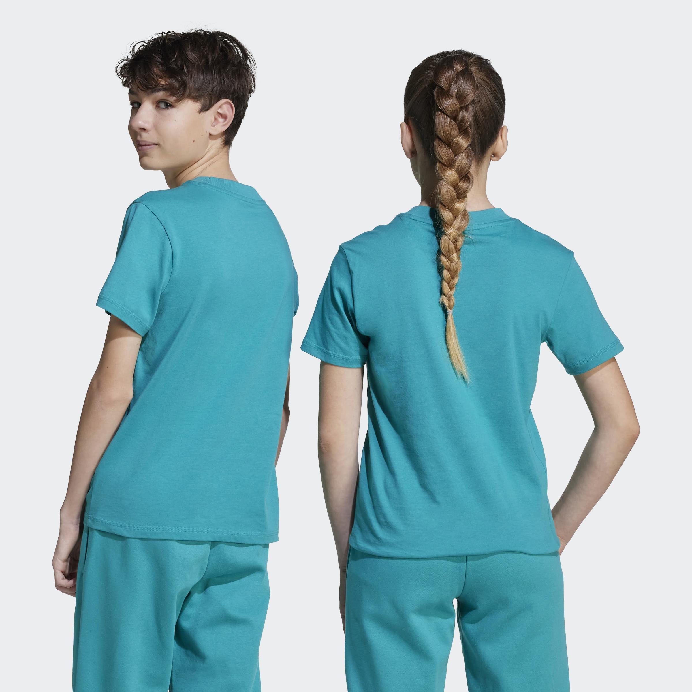 Kids Unisex Essentials T-Shirt, Green, A701_ONE, large image number 2