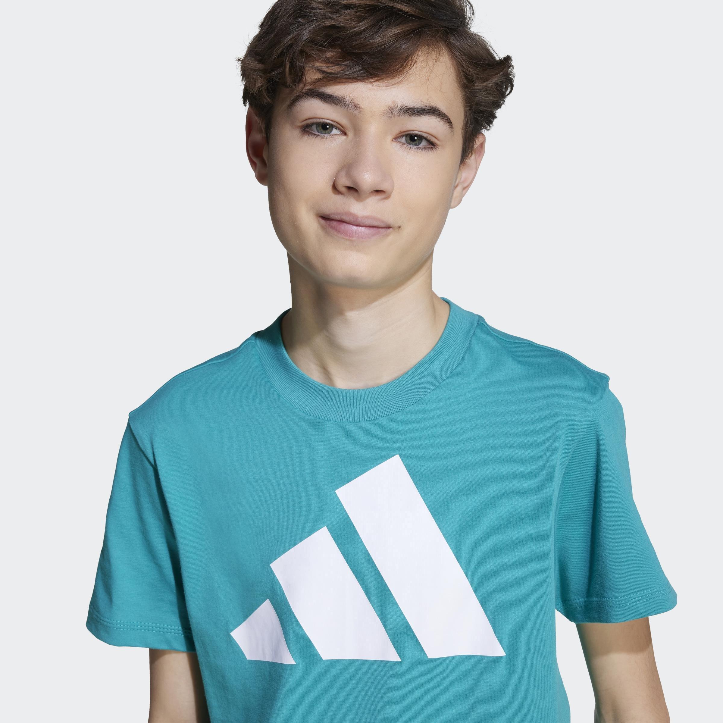 Kids Unisex Essentials T-Shirt, Green, A701_ONE, large image number 3