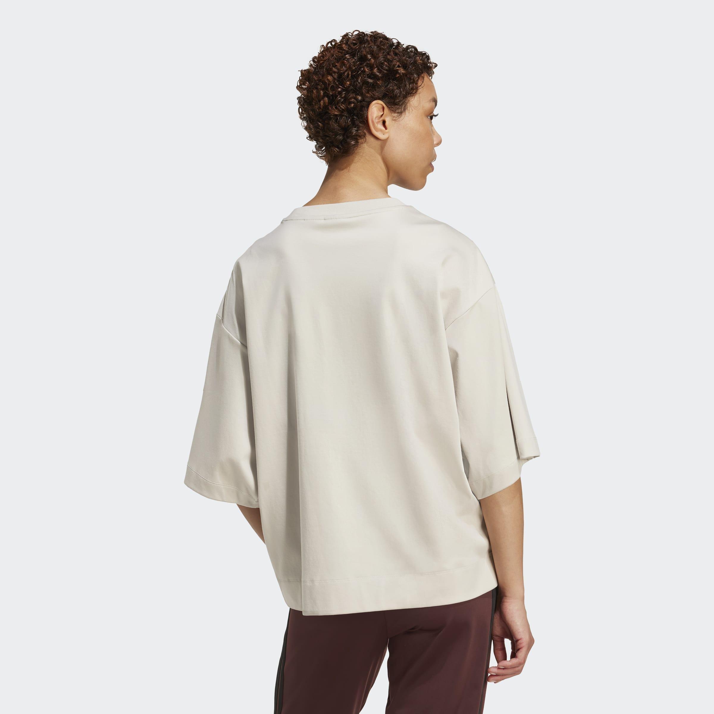 Soft Lux Loose T-Shirt, Grey, A701_ONE, large image number 1