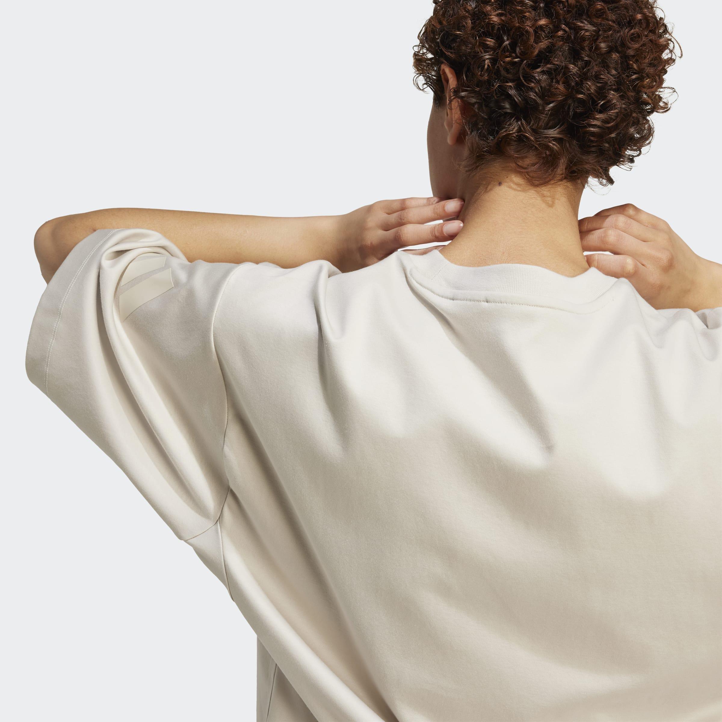 Soft Lux Loose T-Shirt, Grey, A701_ONE, large image number 2