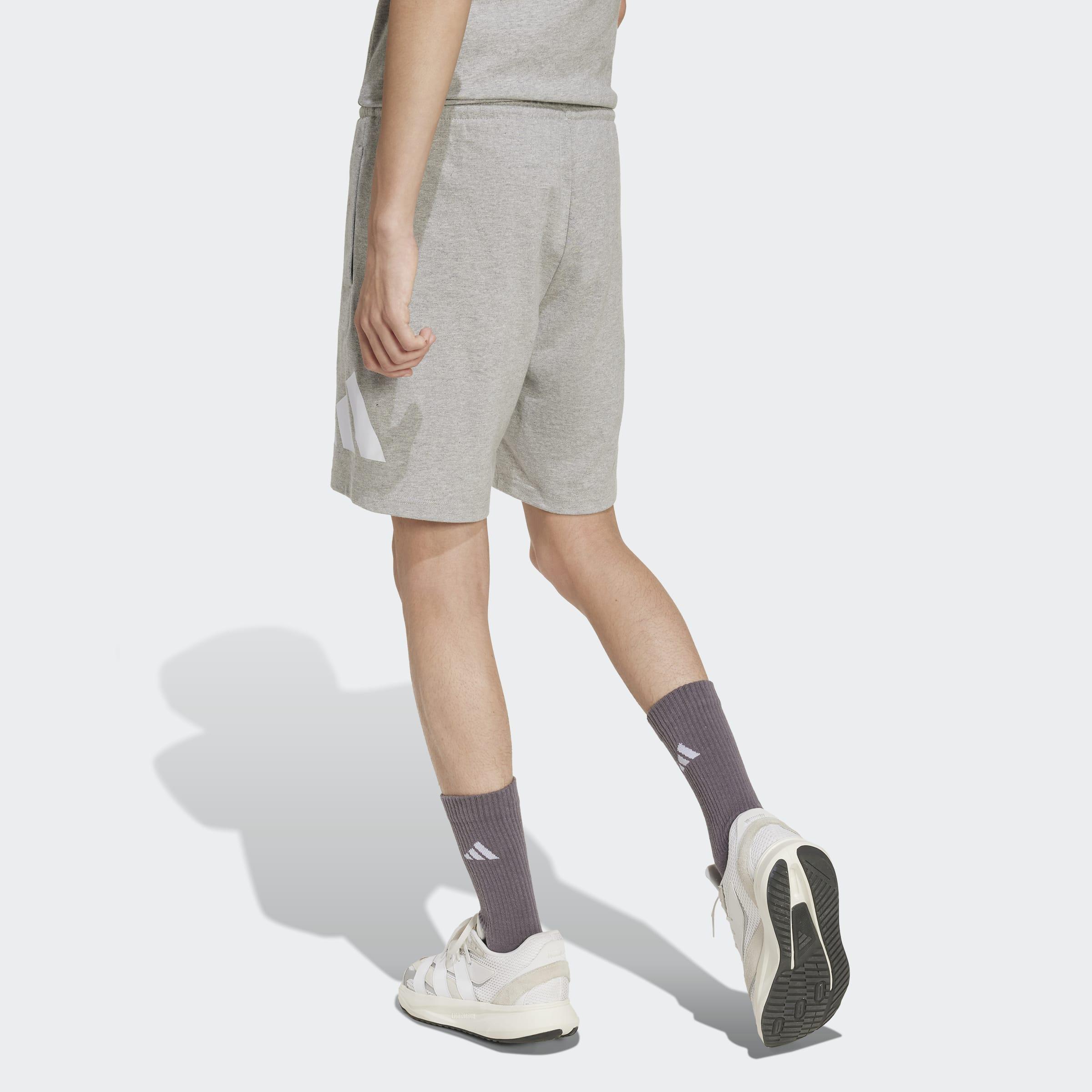 Kids Unisex Essentials Shorts, Grey, A701_ONE, large image number 2