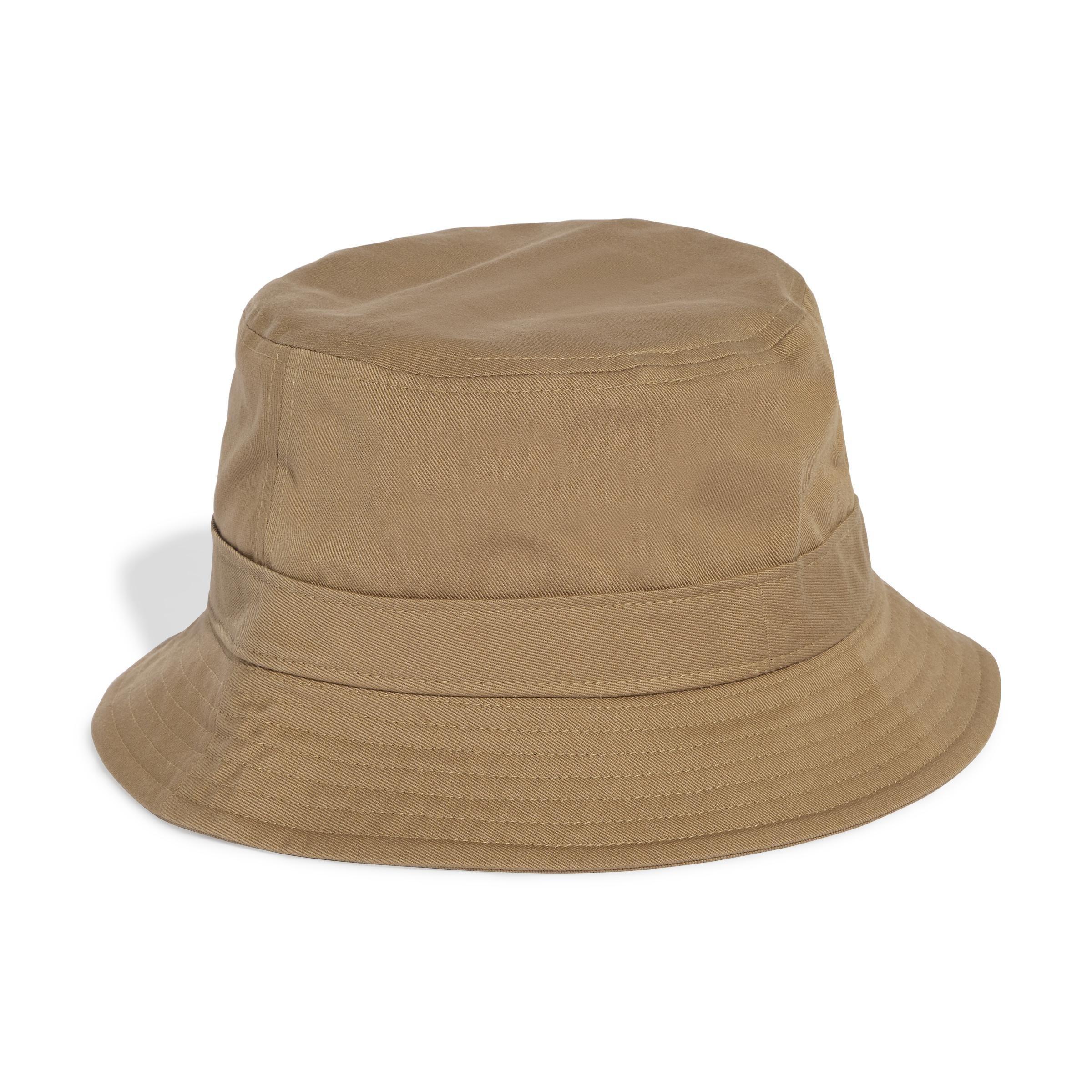 Unisex Adicolor Trefoil Bucket Hat, Beige, A701_ONE, large image number 1