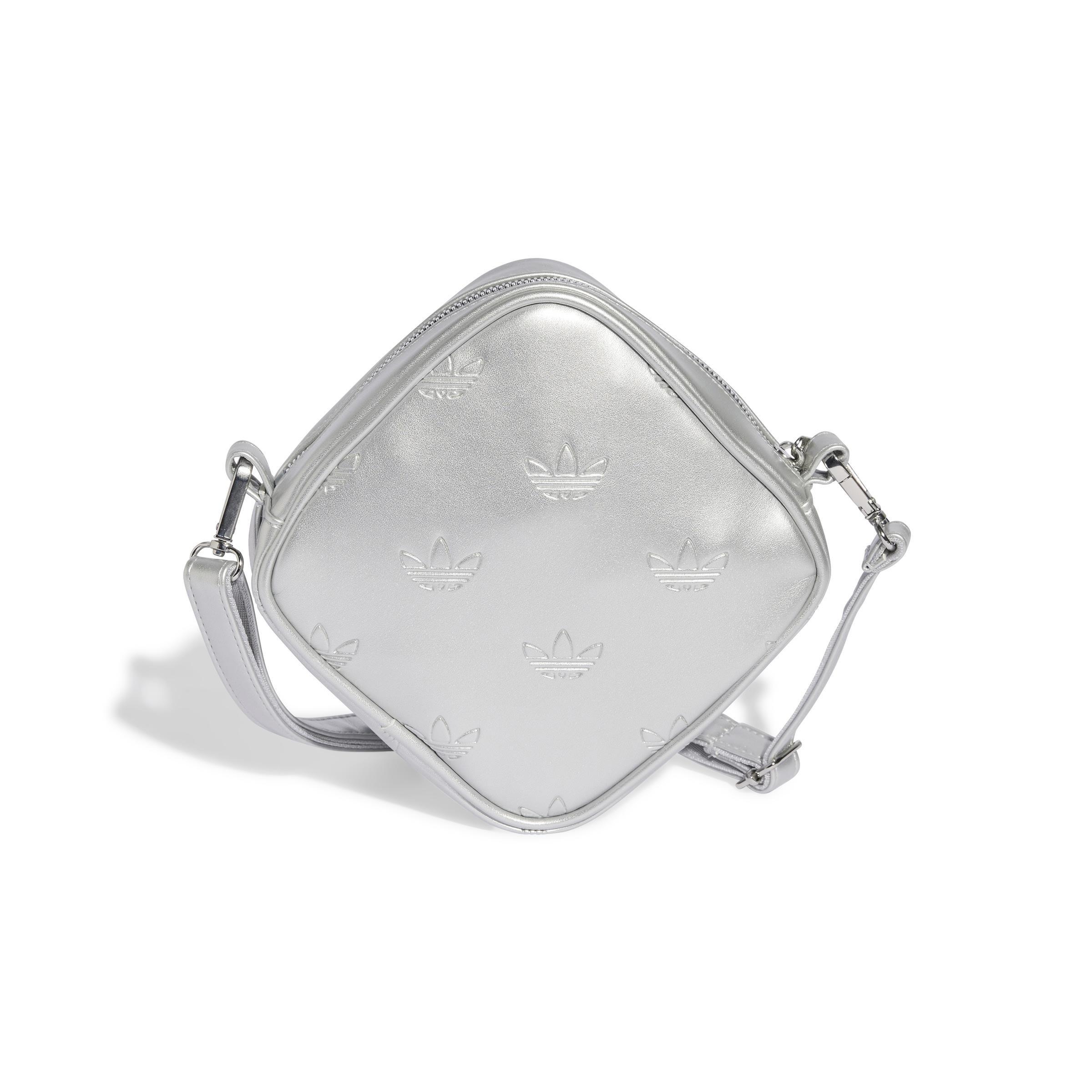 Unisex Adicolor Diamond Shaped Bag, Grey, A701_ONE, medium