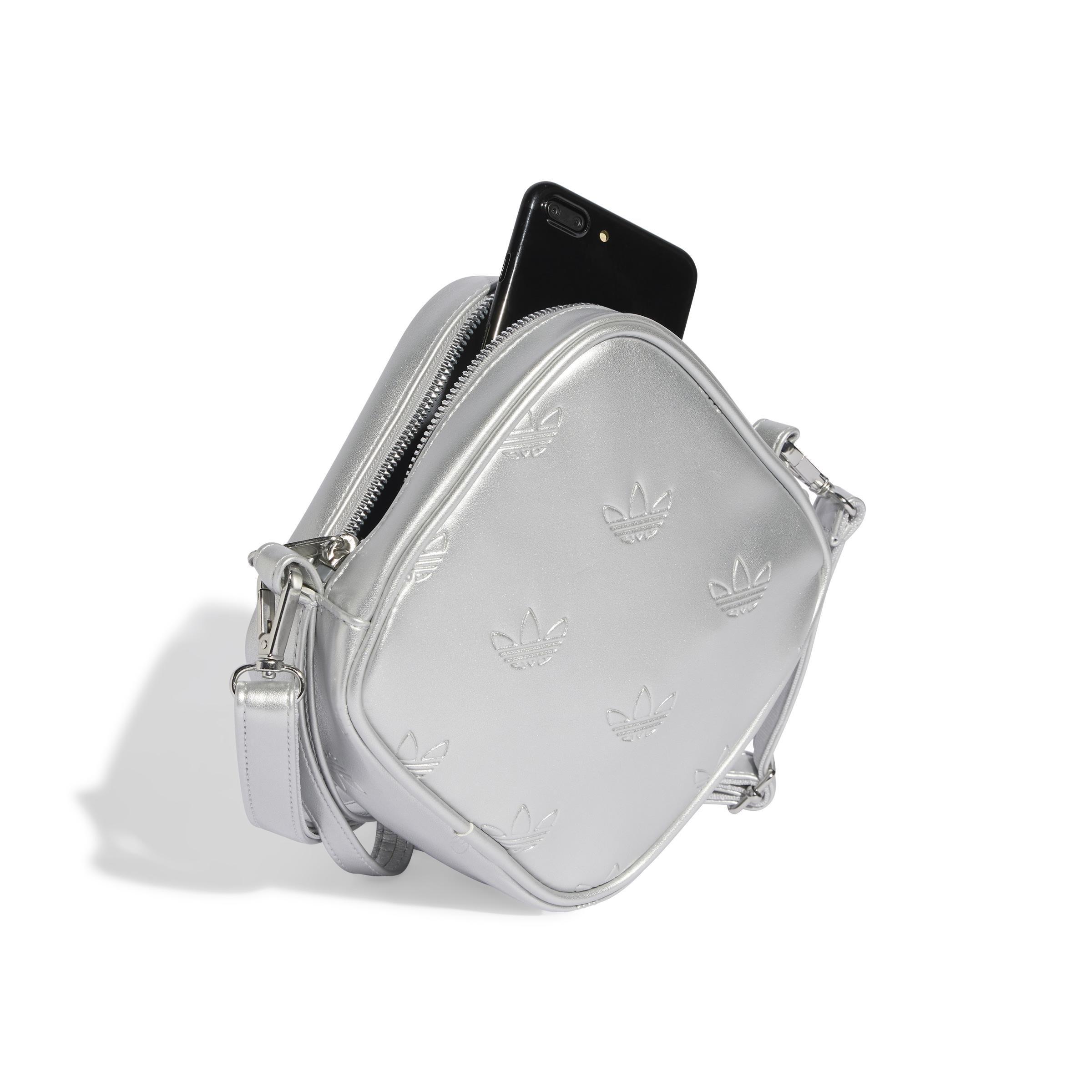 Unisex Adicolor Diamond Shaped Bag, Grey, A701_ONE, medium