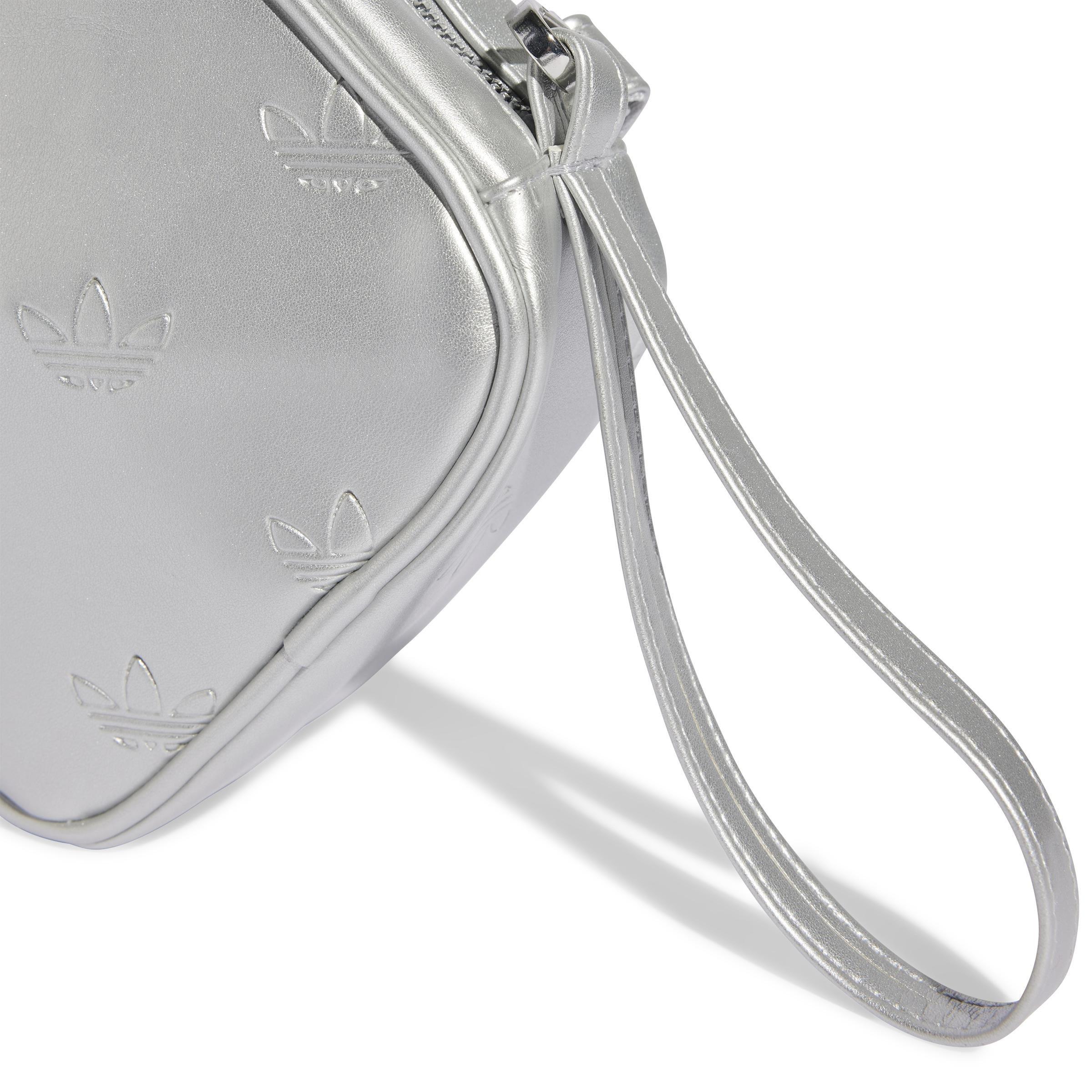 Unisex Adicolor Diamond Shaped Bag, Grey, A701_ONE, large image number 4