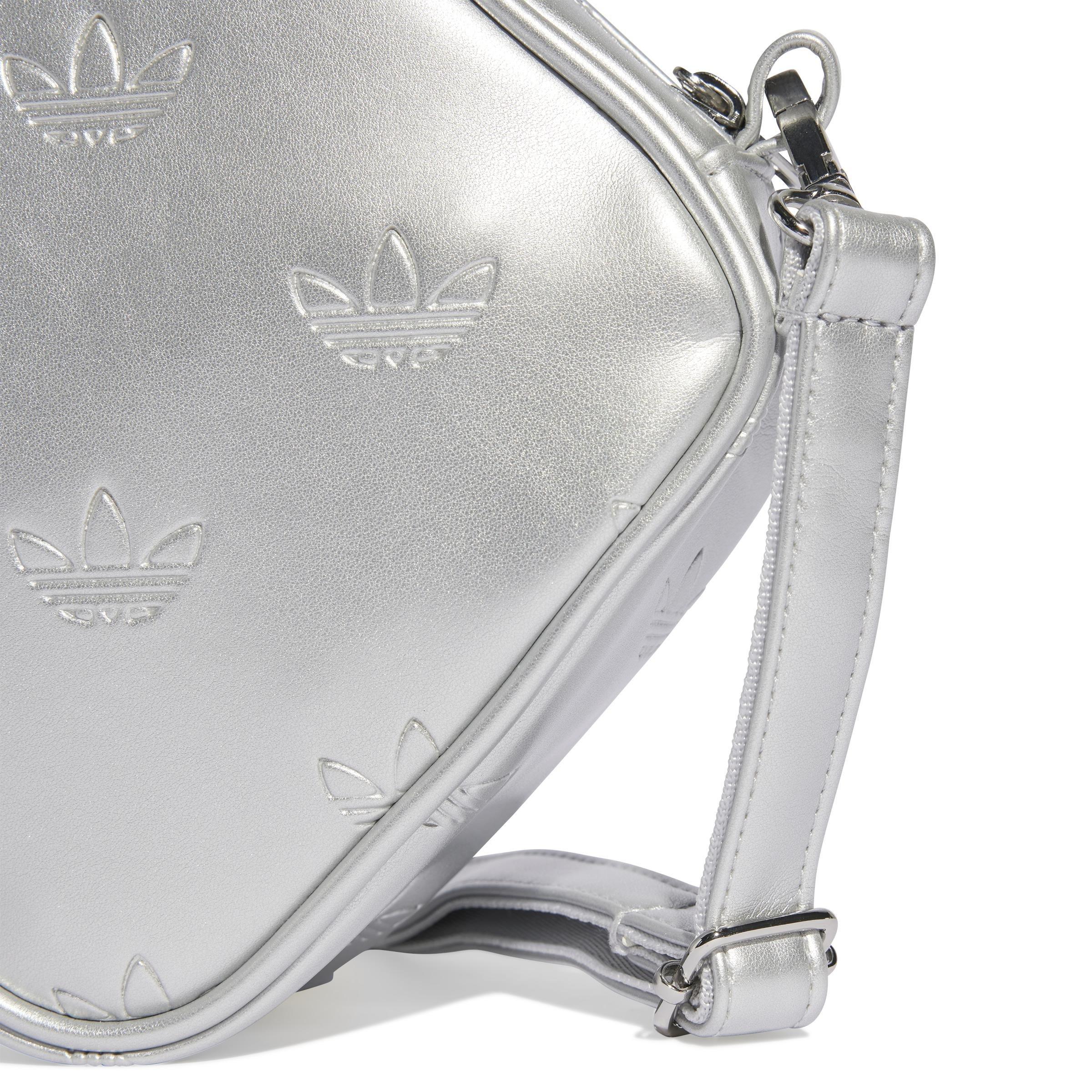 Unisex Adicolor Diamond Shaped Bag, Grey, A701_ONE, large image number 5