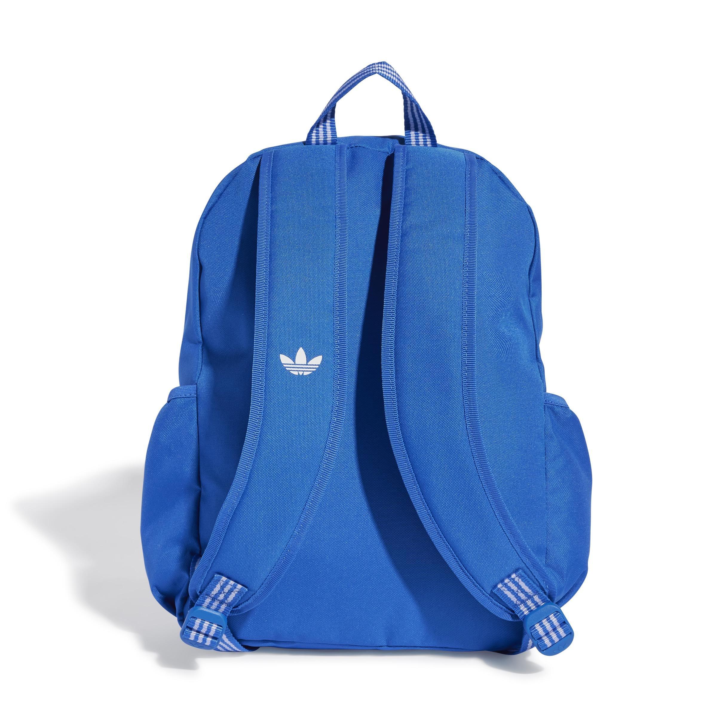 Unisex Backpack With Pencil Case, Blue, A701_ONE, large image number 3