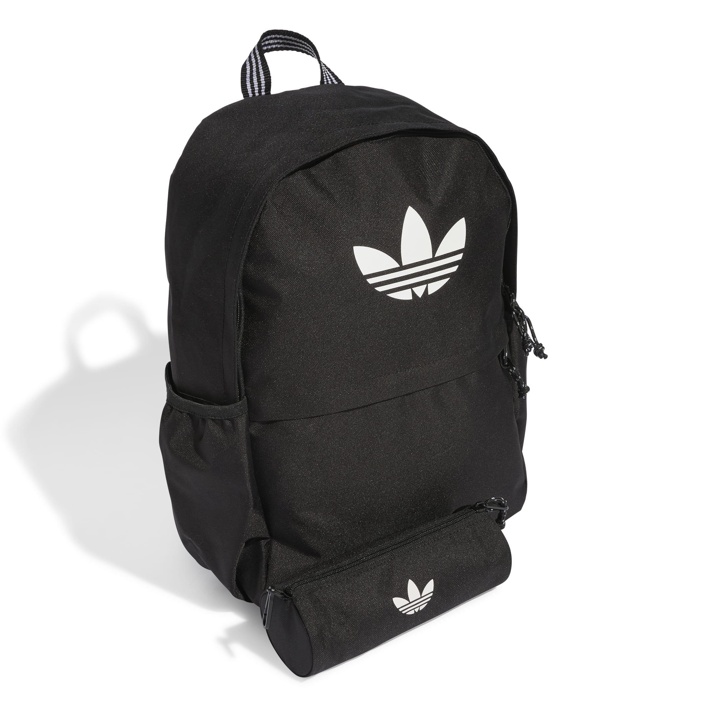 Unisex Backpack With Pencil Case, Black, A701_ONE, large image number 0
