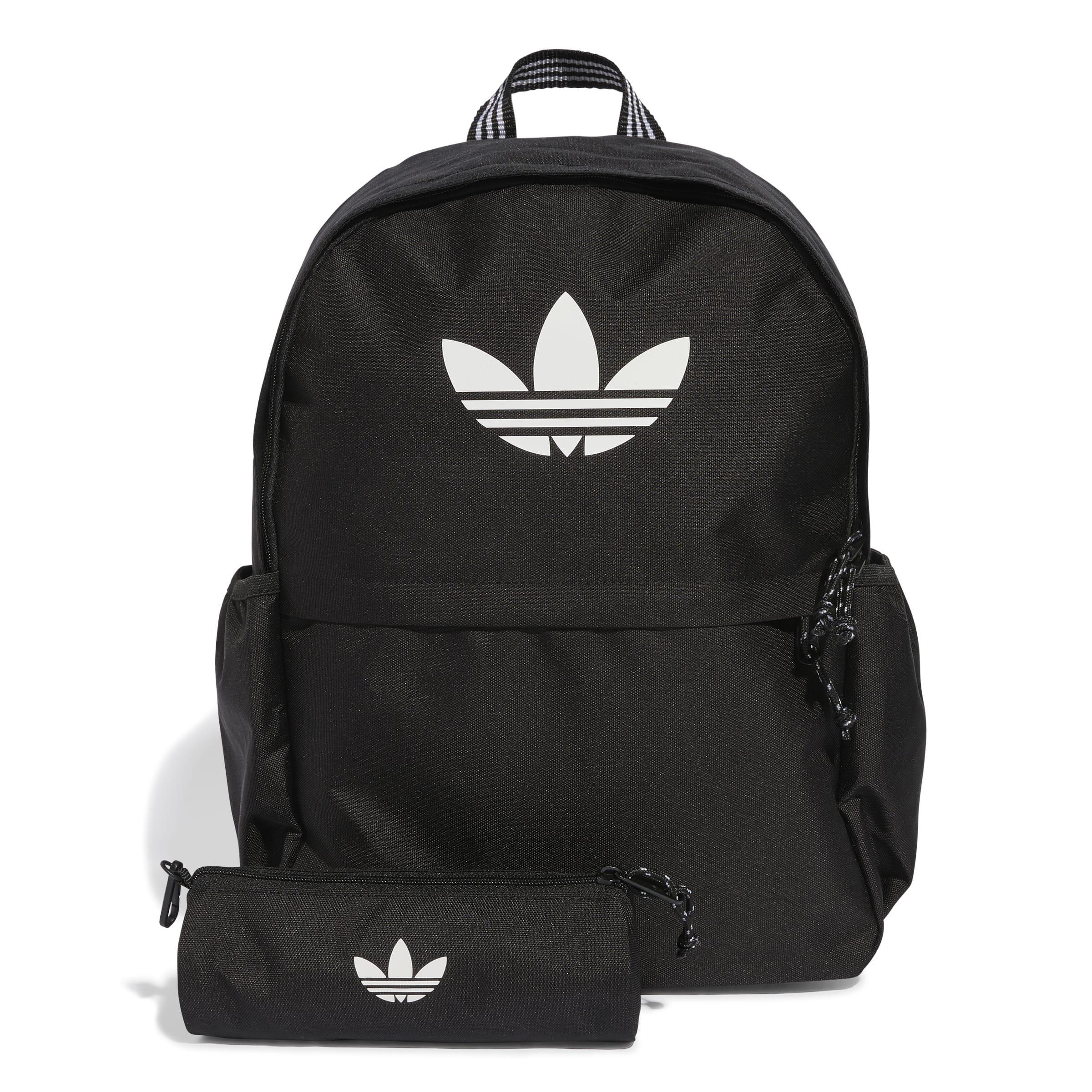 Unisex Backpack With Pencil Case, Black, A701_ONE, large image number 2