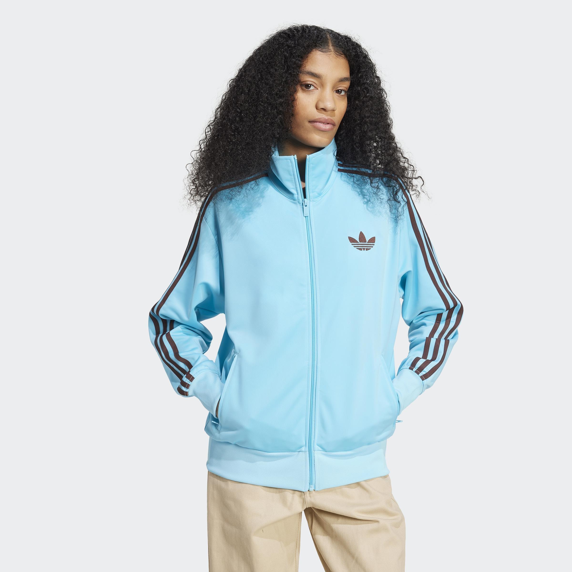 Adicolor Classic Firebird Loose Track Top, Blue, A701_ONE, large image number 4