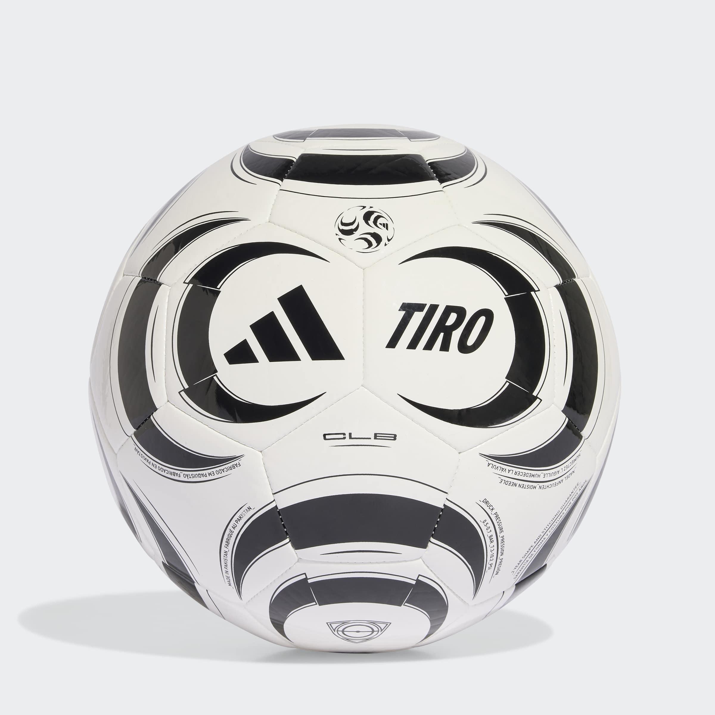 Unisex Tiro Club Ball, White, A701_ONE, medium