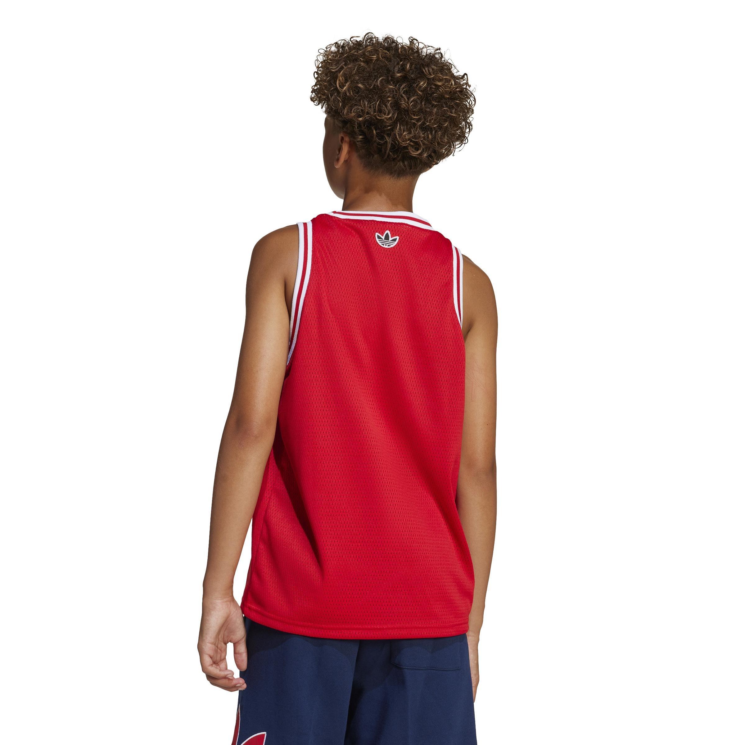 Kids adidas Originals Tank Top, Red, , large image number 1