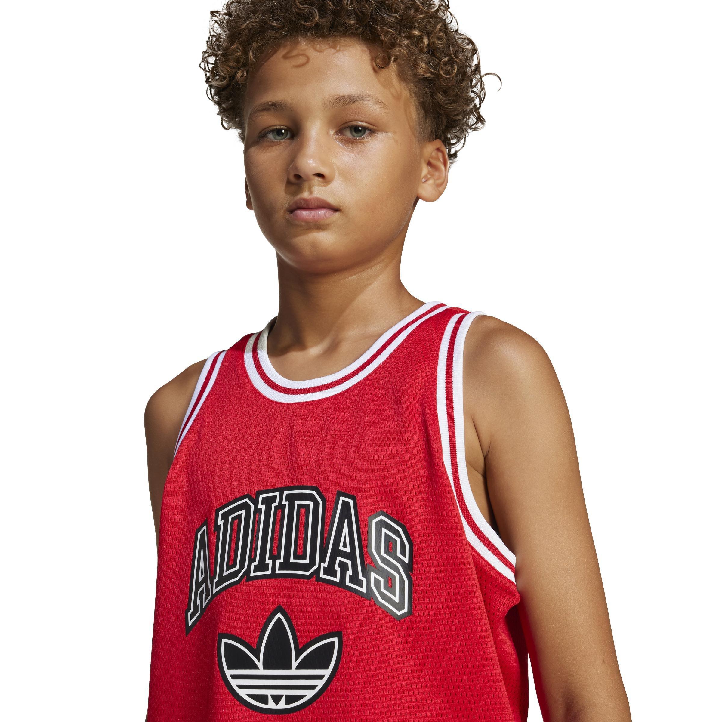 Kids adidas Originals Tank Top, Red, , large image number 3