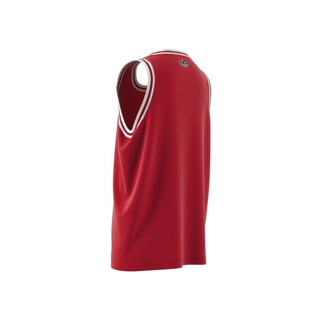 adidas Originals Tank Top, Red, A701_ONE, large image number 7