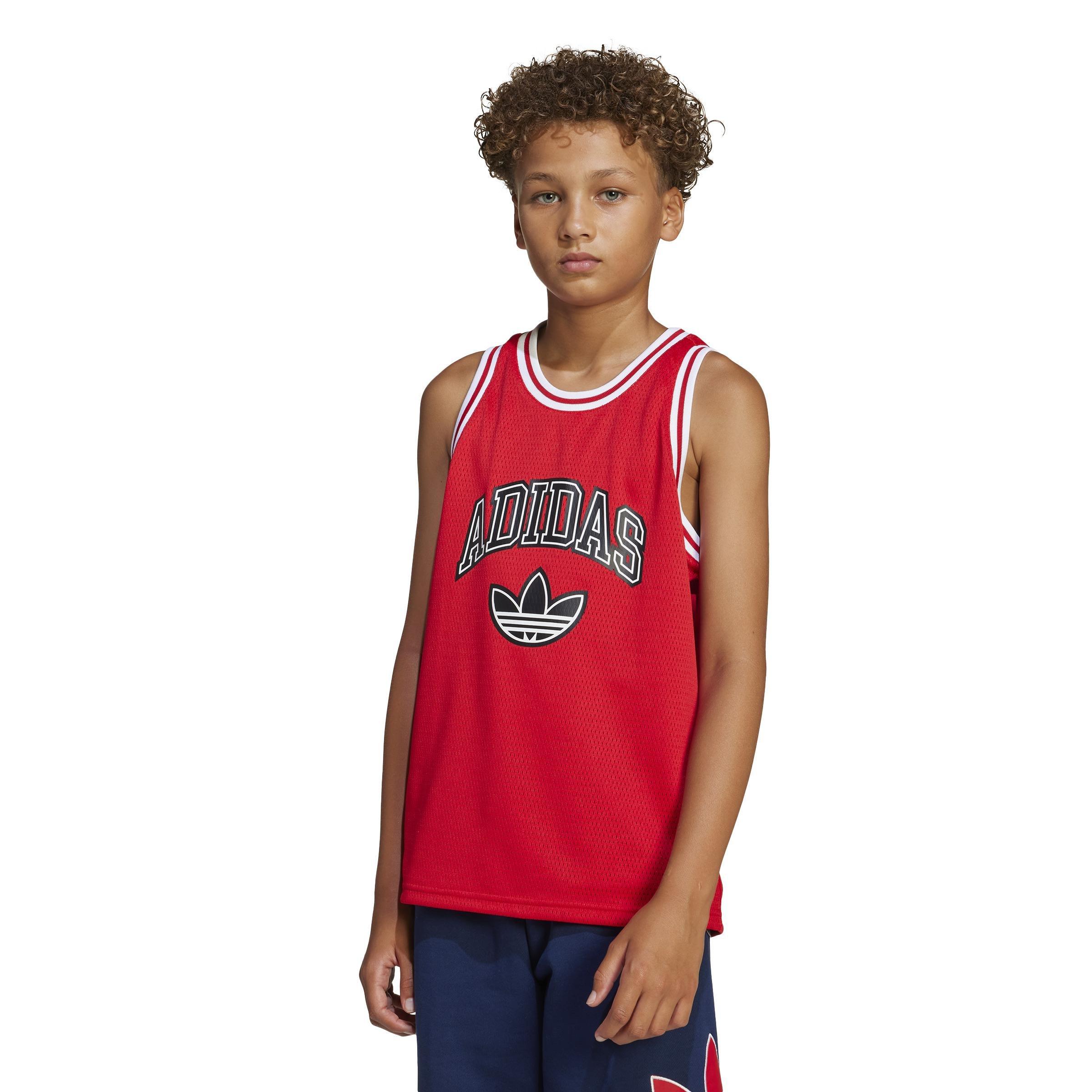 Kids adidas Originals Tank Top, Red, , large image number 11