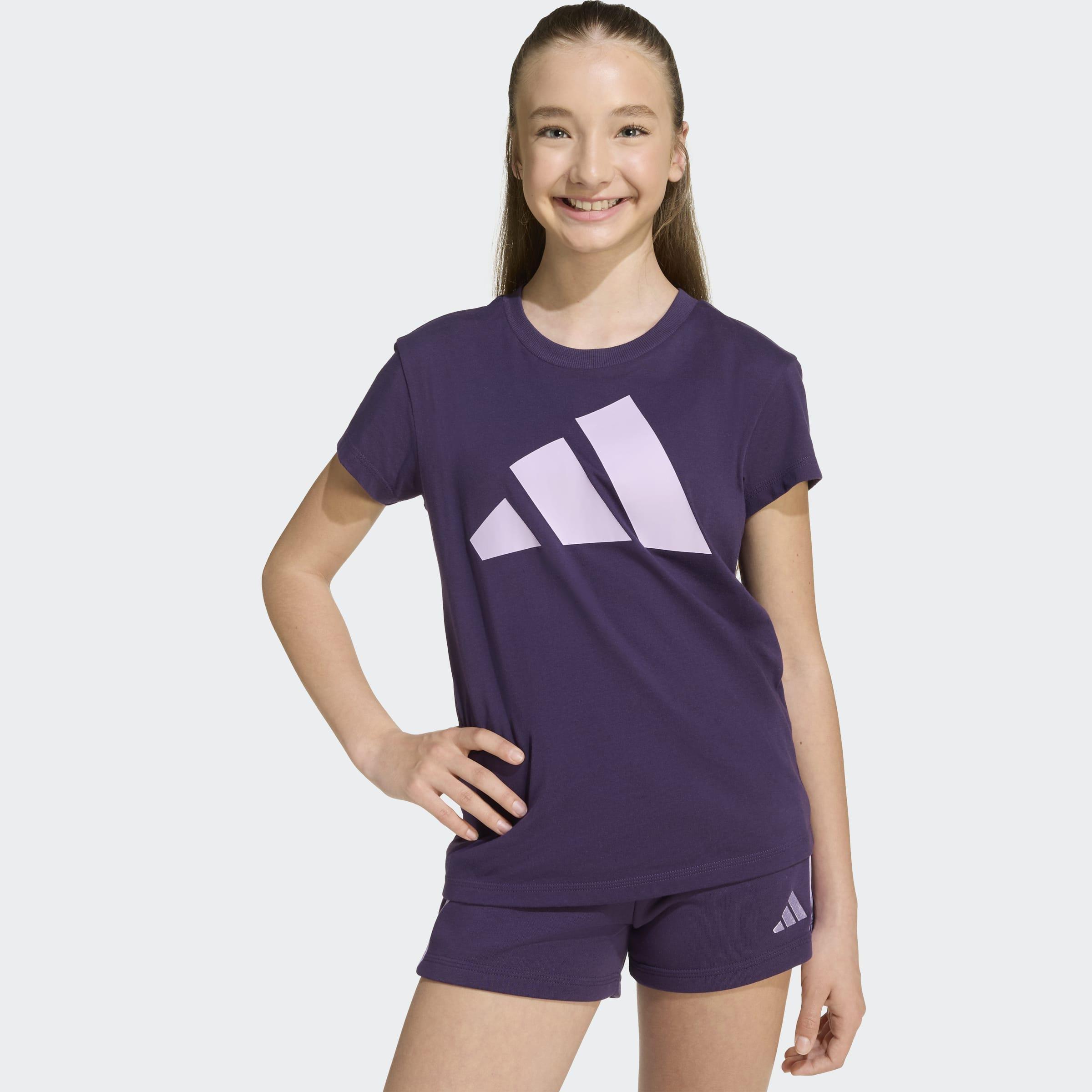 Kids Essentials T-Shirt, Purple, A701_ONE, large image number 3