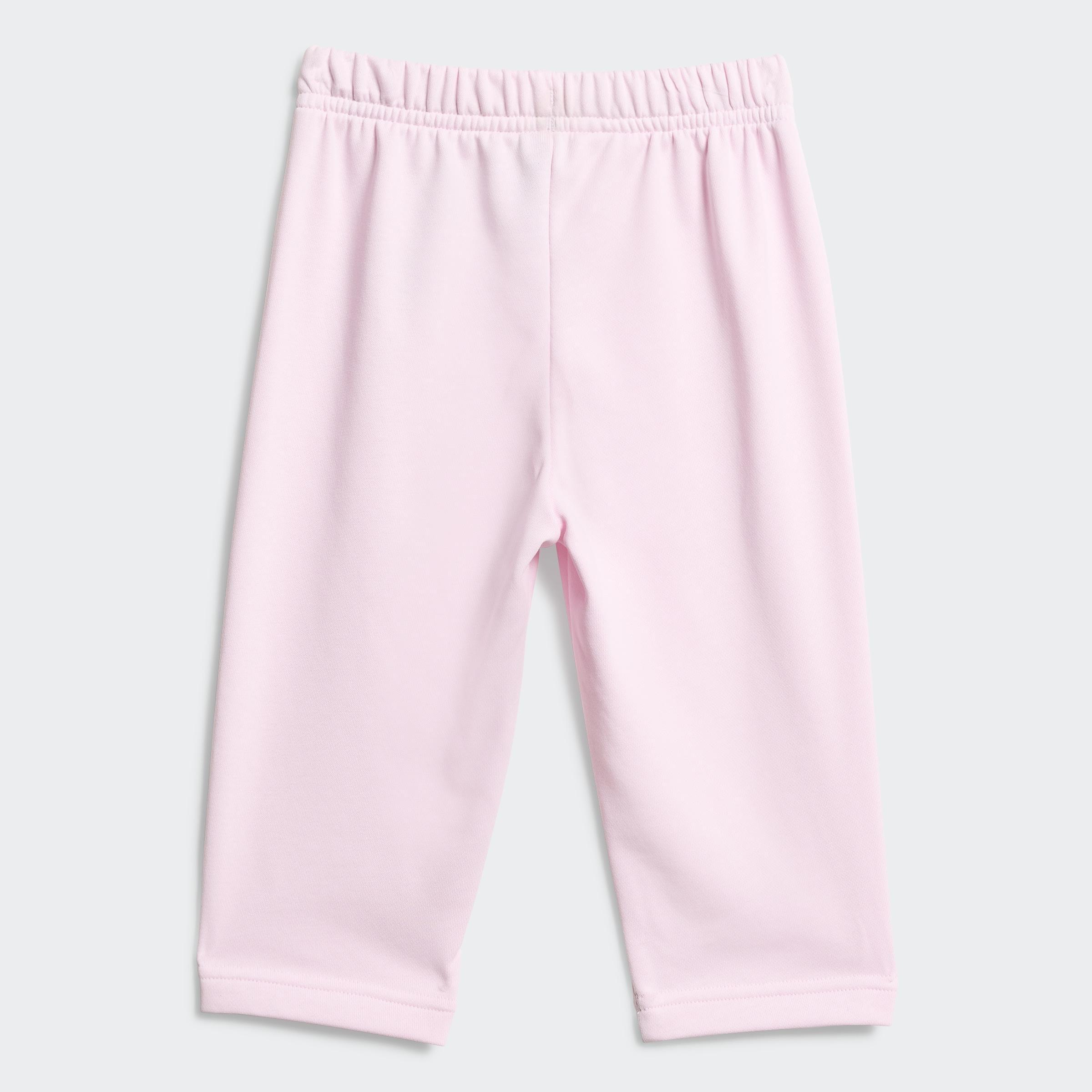 Kids Unisex Seasonal Essentials Adiraptor French Terry Jogger Set, Pink, A701_ONE, large image number 1