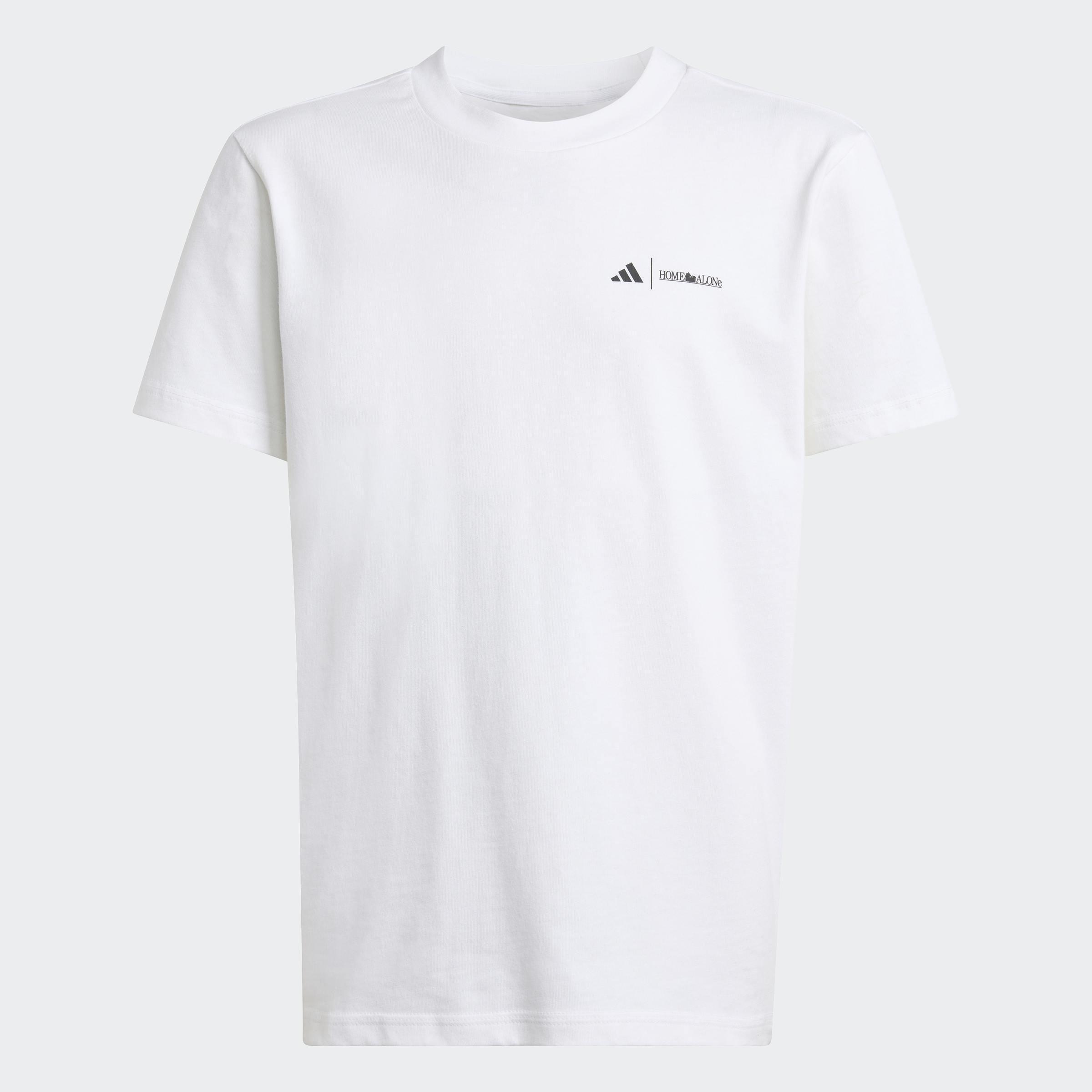 Kids Unisex Adidas 20th Century Fox Home Alone Graphics T-Shirt, White, A701_ONE, large image number 0