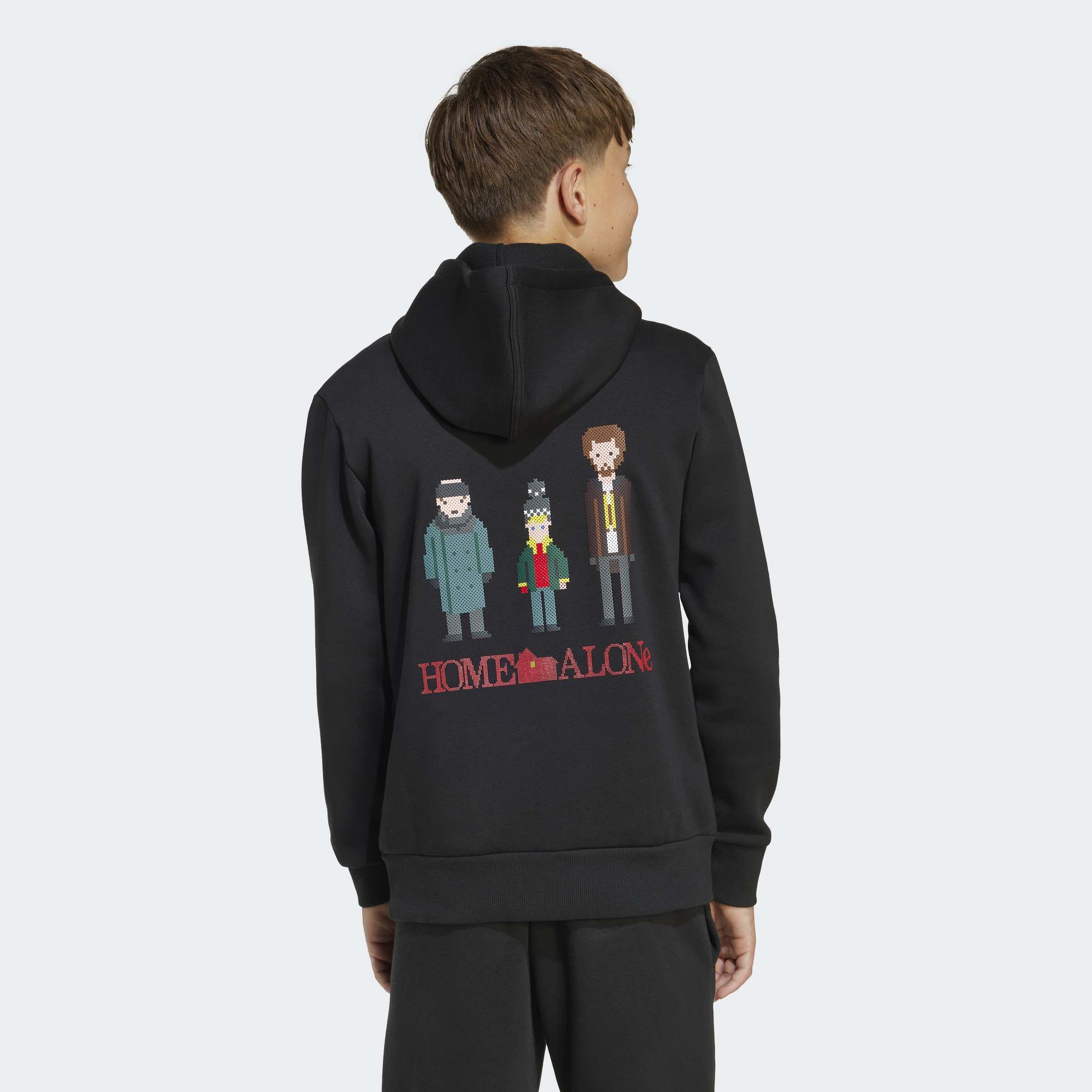 Kids Unisex Adidas 20th Century Fox Home Alone Sweat, Black, A701_ONE, large image number 2