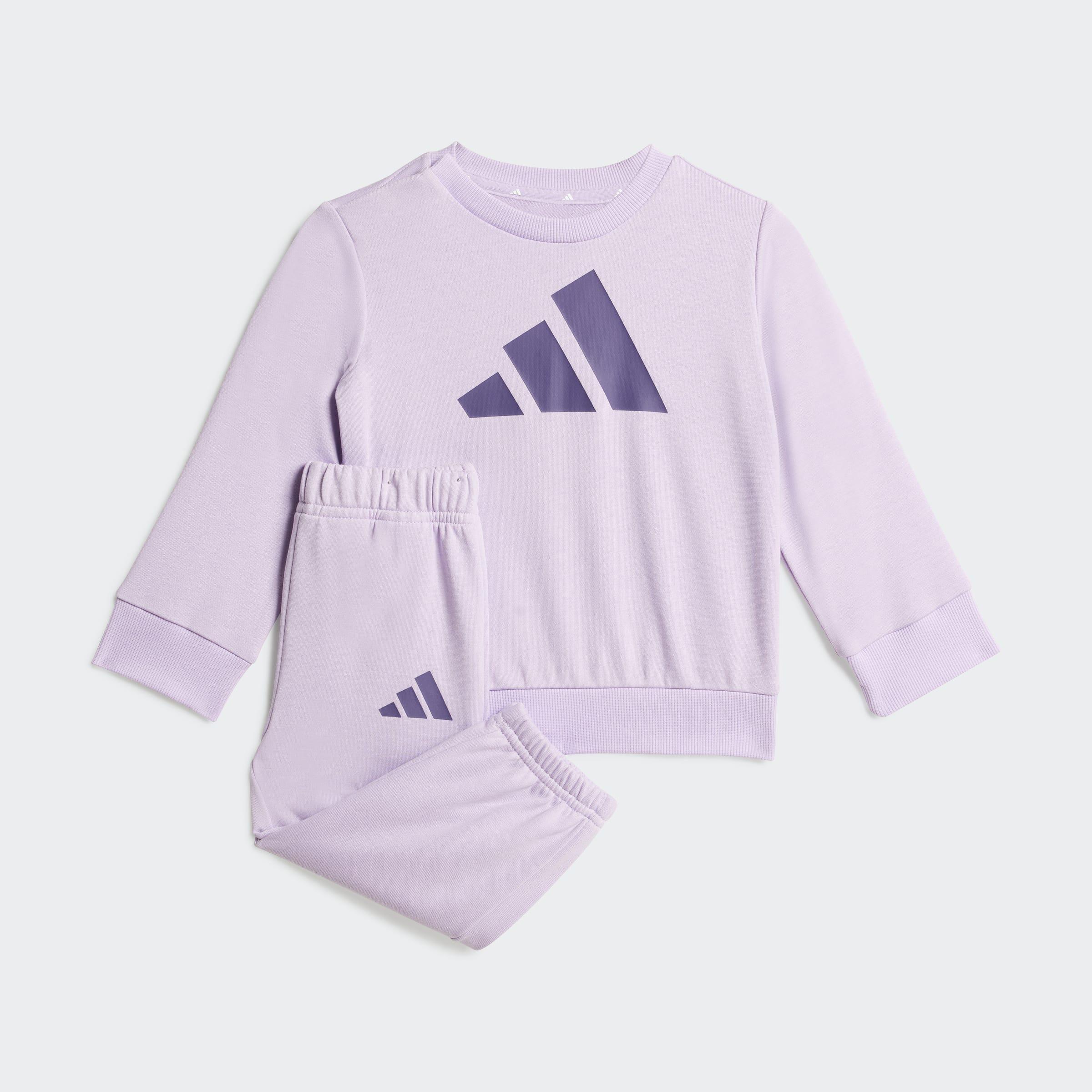 Kids Unisex Essentials Joggers Set, Purple, A701_ONE, large image number 0