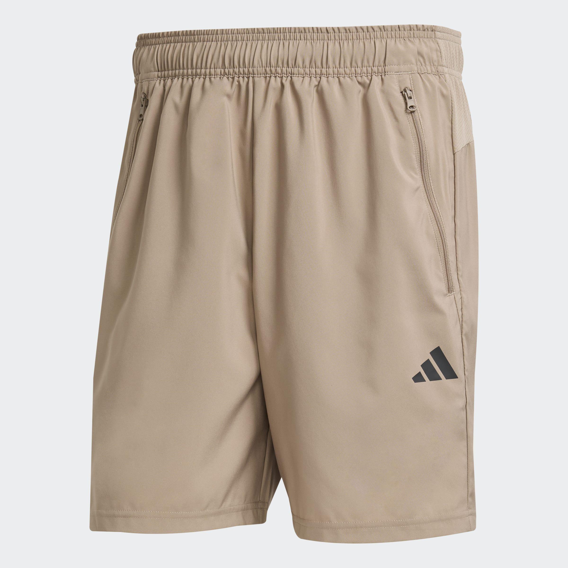 Train Essentials Woven Training Shorts, Brown, A701_ONE, large image number 0