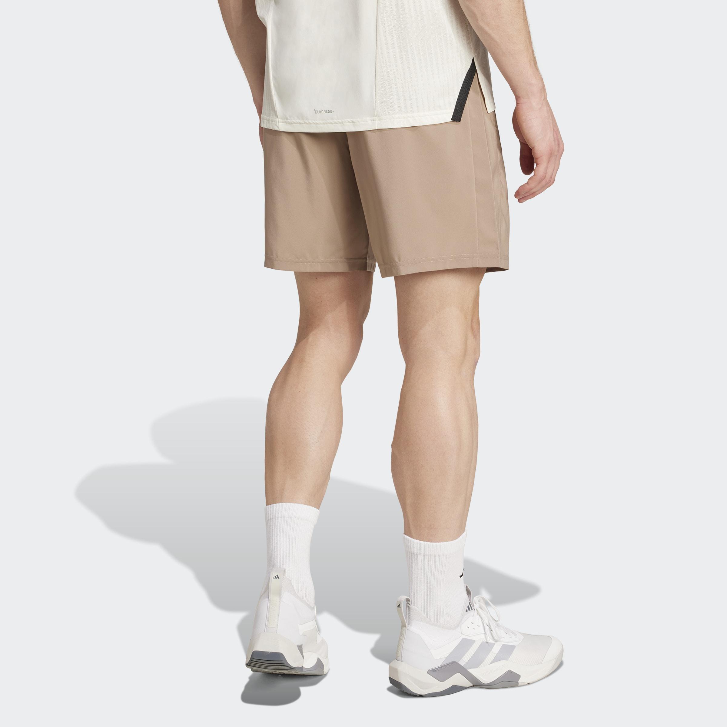 Train Essentials Woven Training Shorts, Brown, A701_ONE, large image number 1