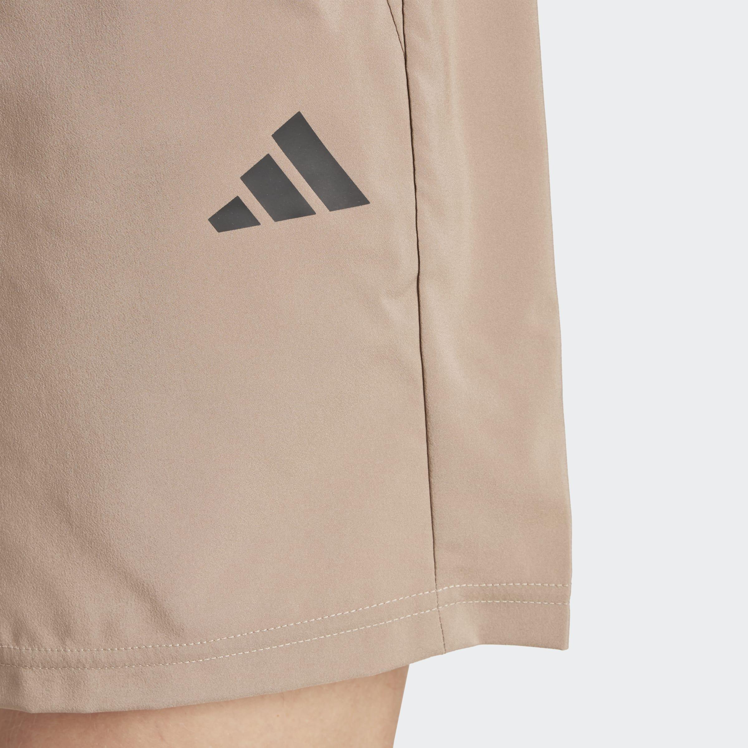 Train Essentials Woven Training Shorts, Brown, A701_ONE, large image number 2