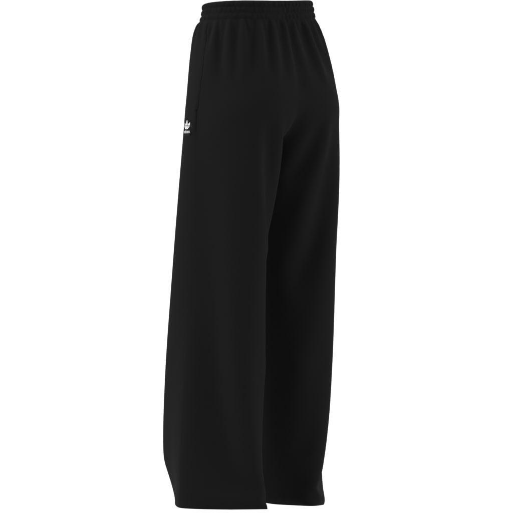Essentials Wide Leg Joggers French Terry, Black, A701_ONE, large image number 4