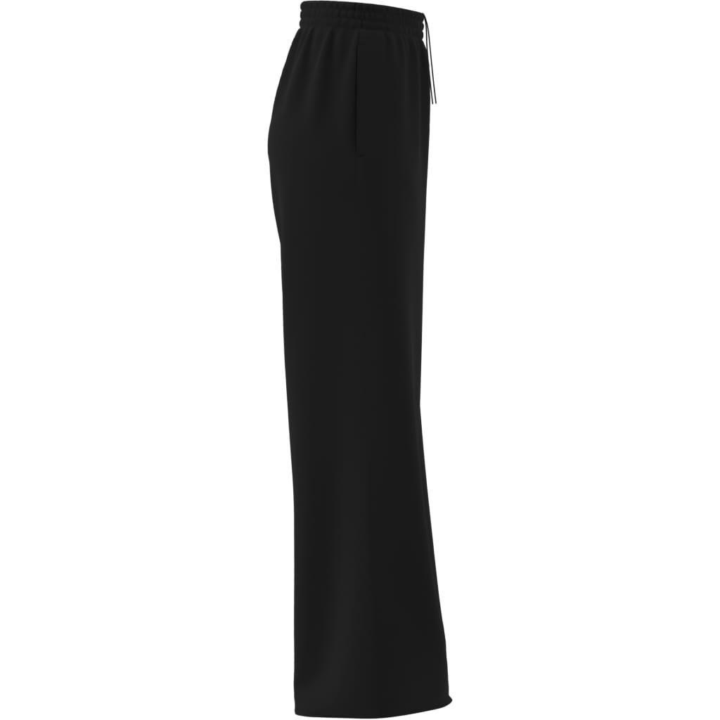 Essentials Wide Leg Joggers French Terry, Black, A701_ONE, large image number 6