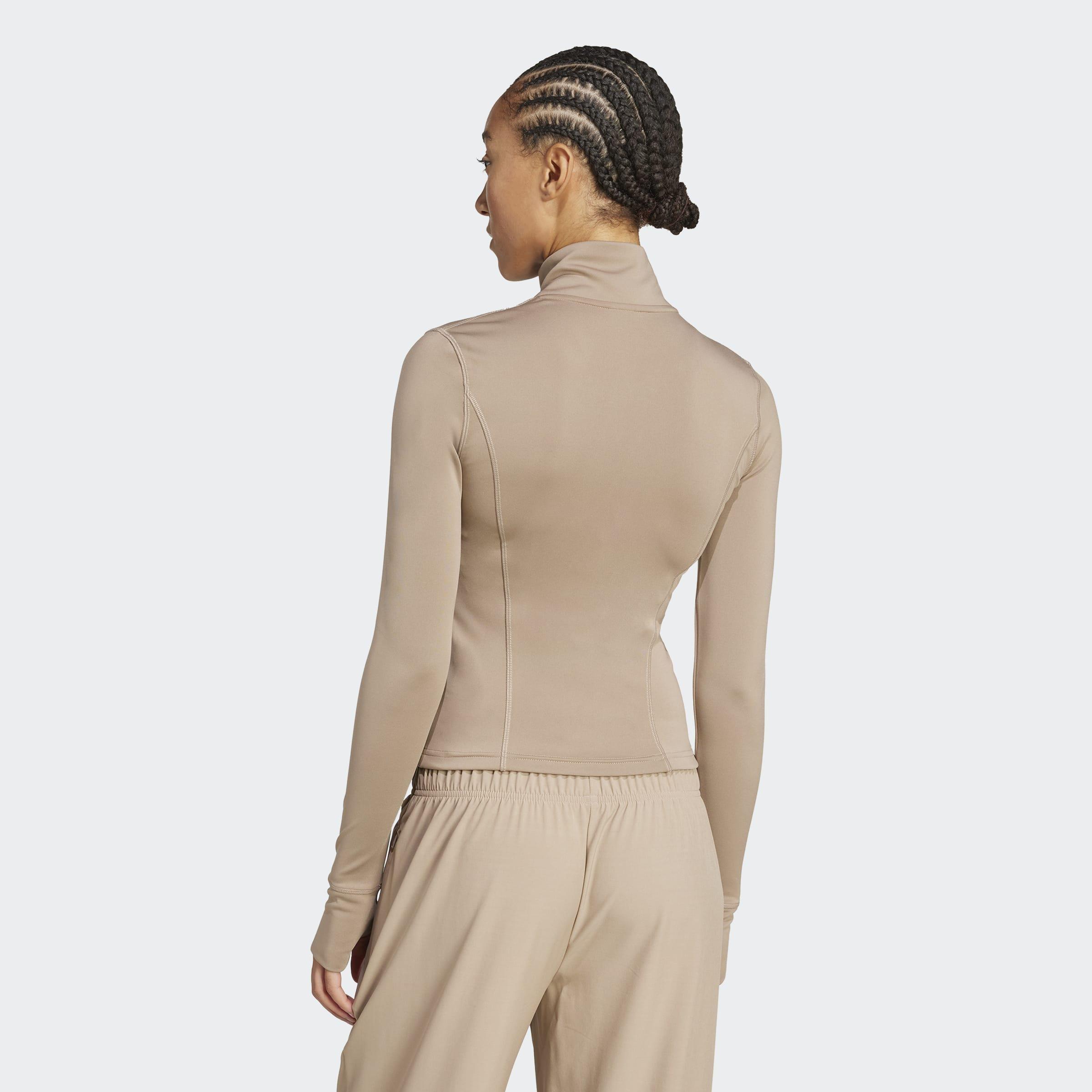 Optime Essentials Full-Zip Jacket, Brown