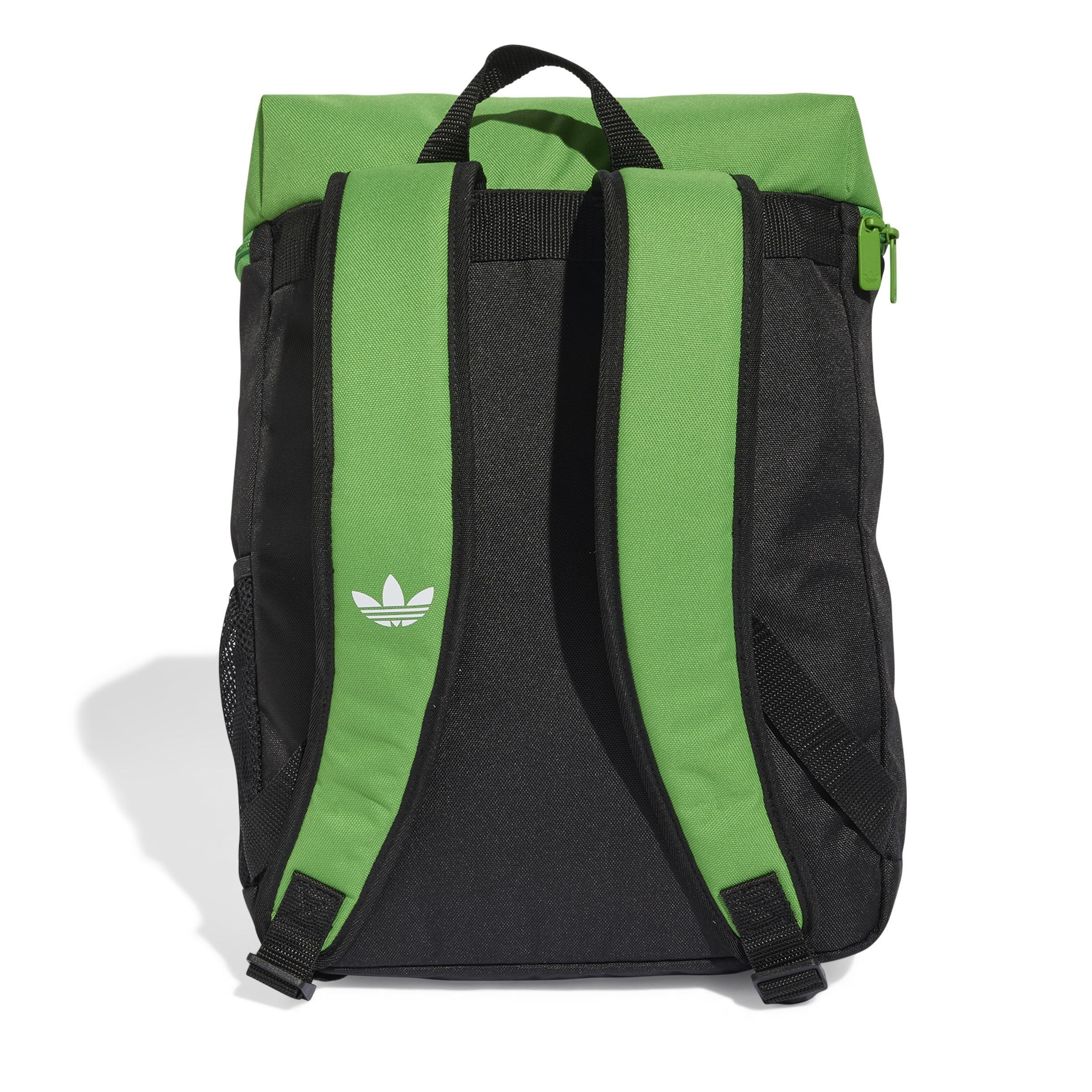Kids Unisex adidas Originals x Minecraft Teen Backpack, Black, A701_ONE, large image number 3