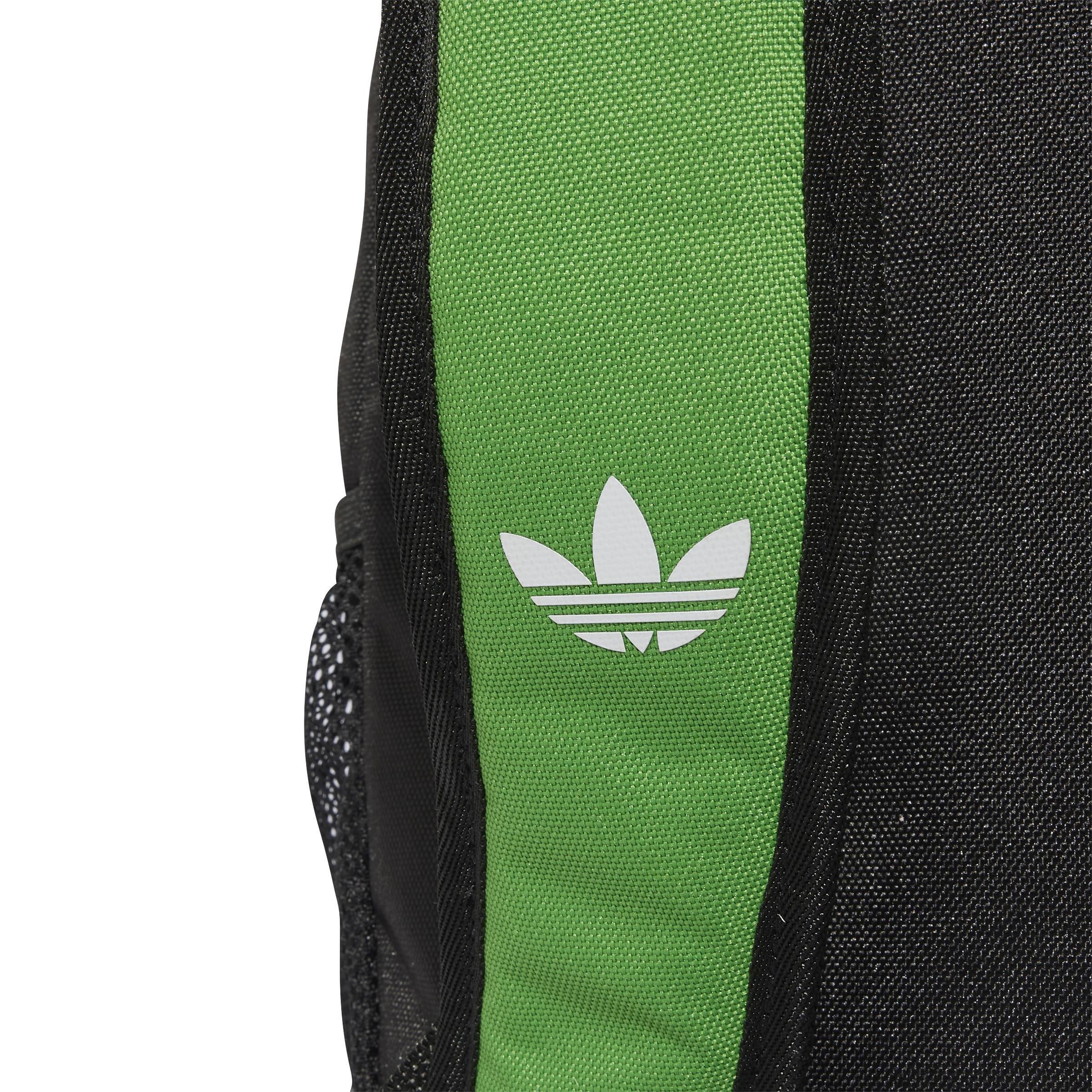 Kids Unisex adidas Originals x Minecraft Teen Backpack, Black, A701_ONE, large image number 4
