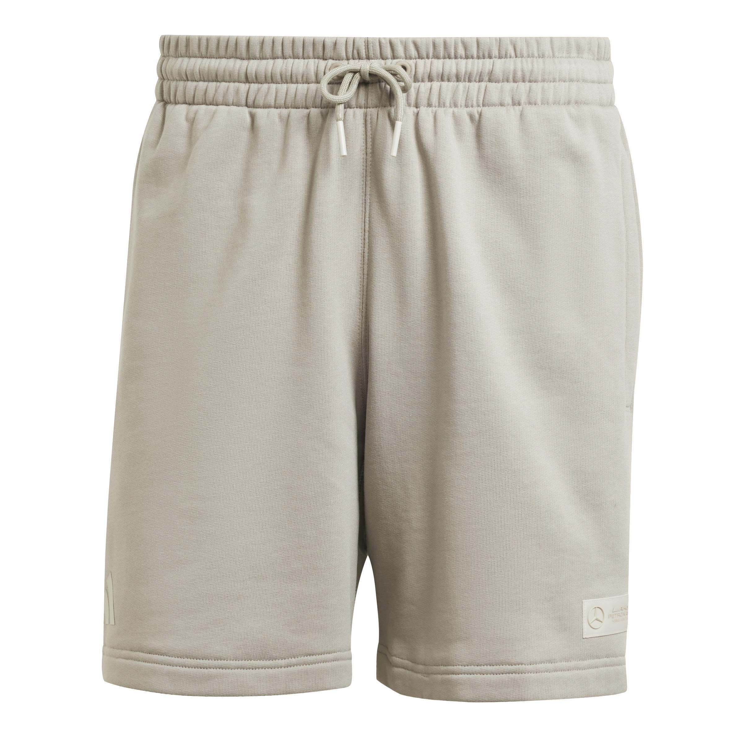 Mercedes - AMG Petronas Formula One Team Premium Sweat Short, Beige, A701_ONE, large image number 0