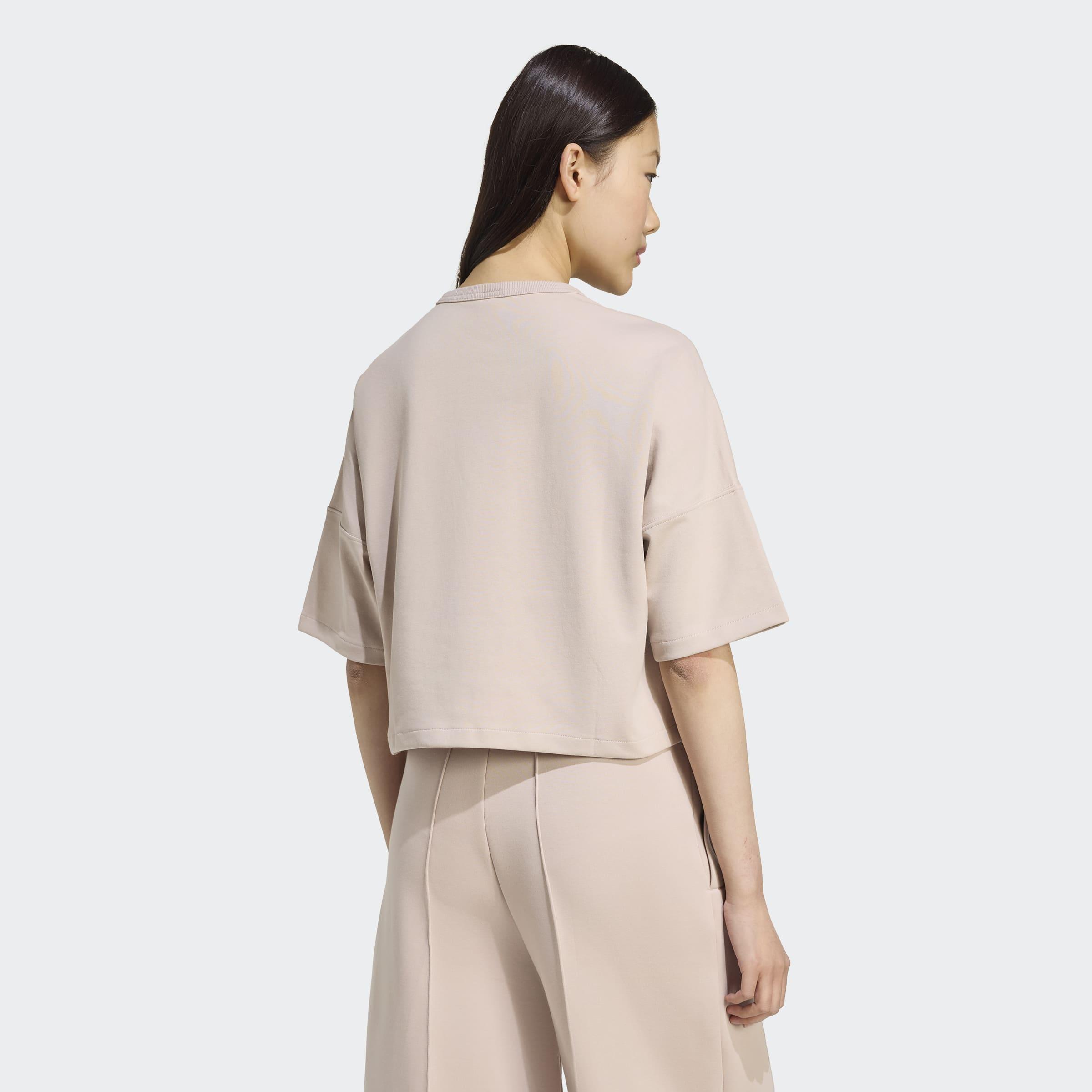 Off Placed 3-Stripes T-Shirt, Brown