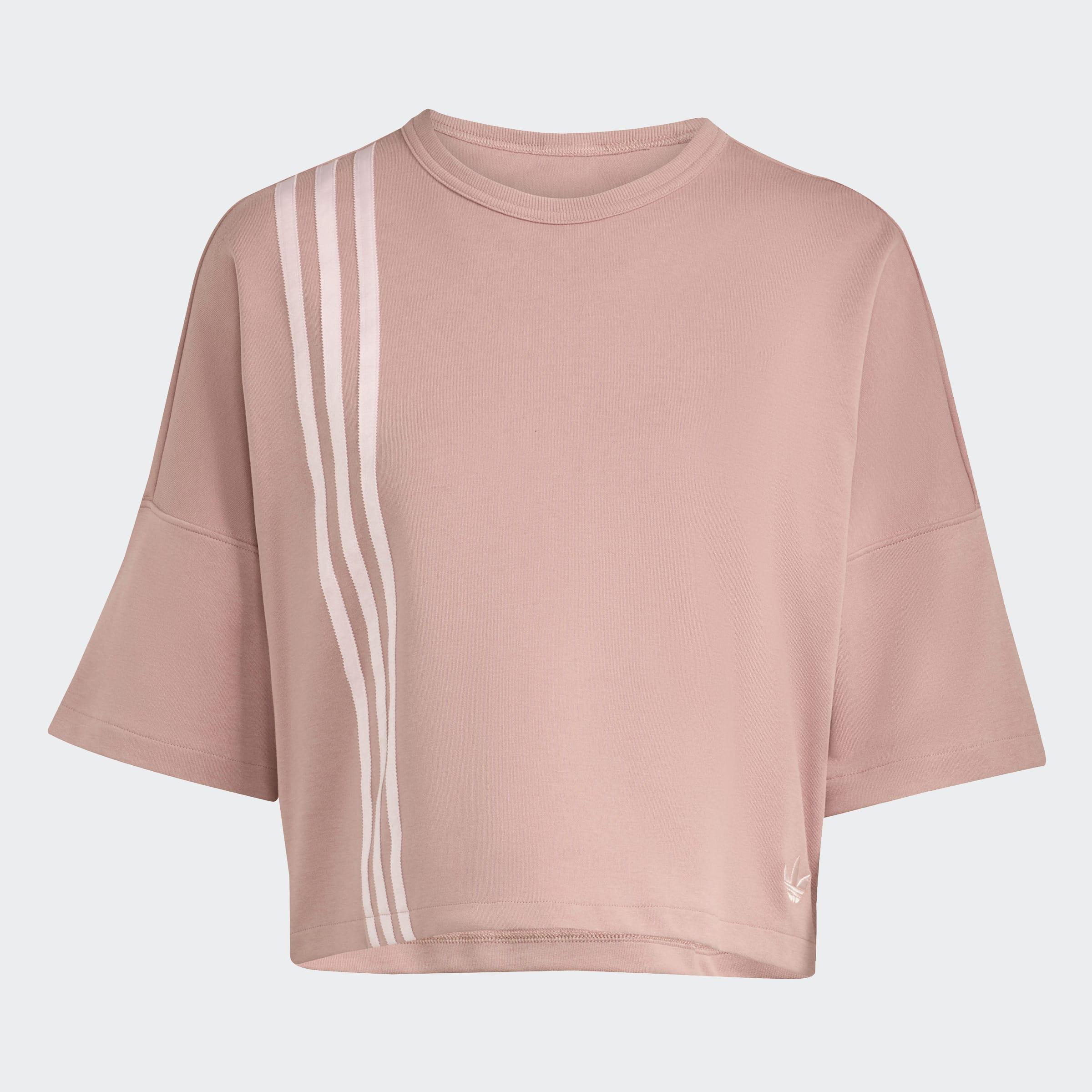 Off Placed 3-Stripes T-Shirt, Red