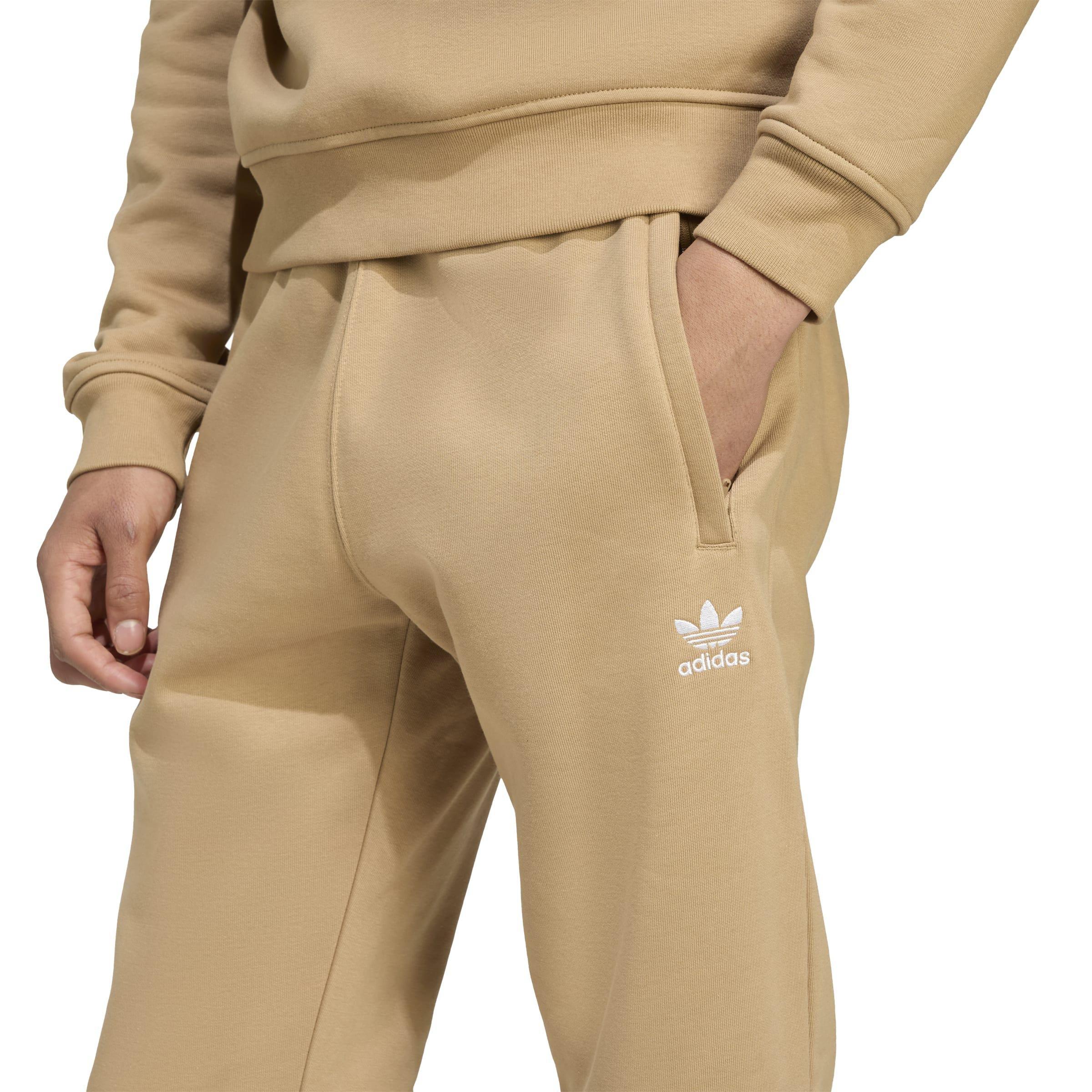 Trefoil Essentials Joggers, Beige, A701_ONE, large image number 2