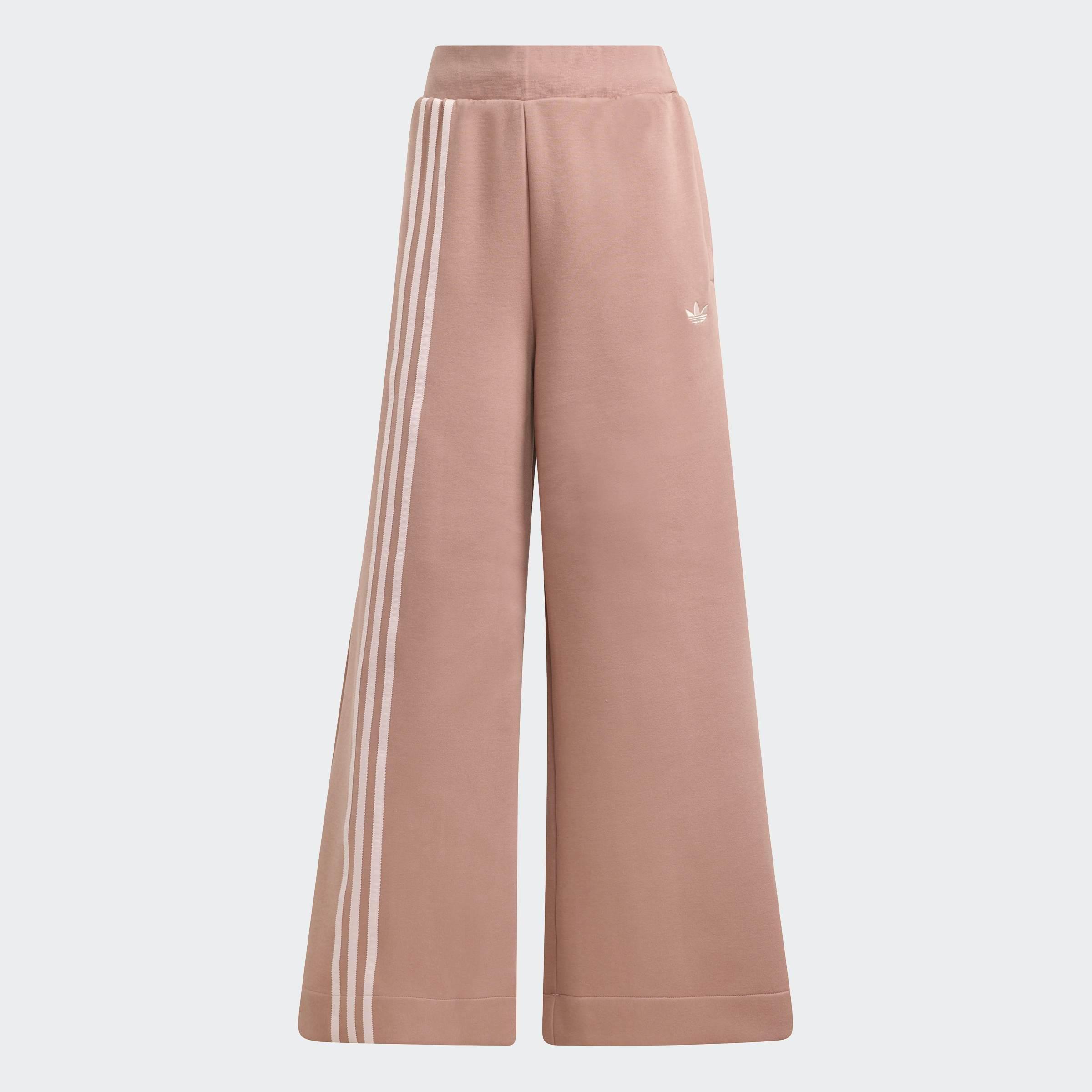 Off Placed 3-Stripes Wide Pants, Red