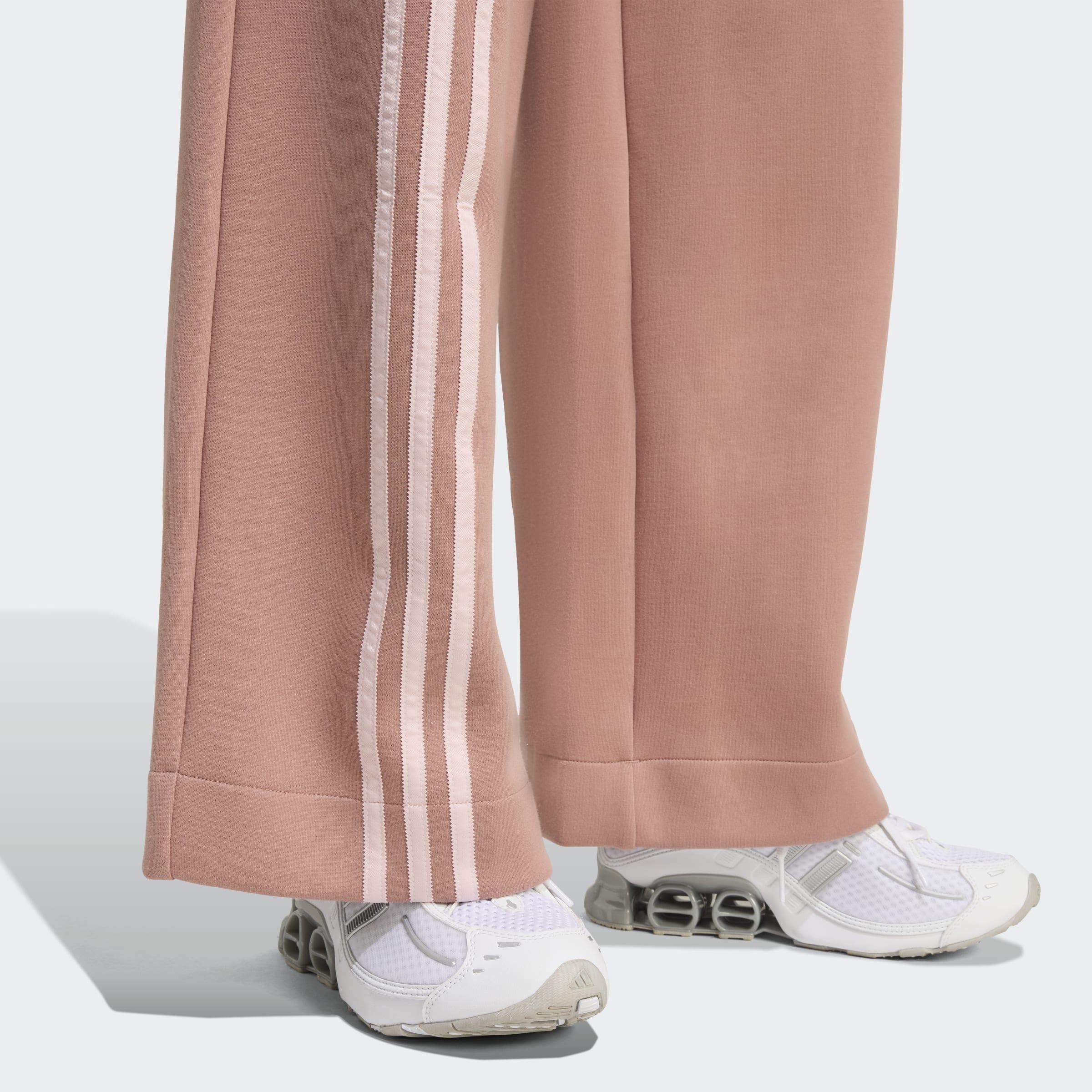 Off Placed 3-Stripes Wide Pants, Red, A701_ONE, large image number 2