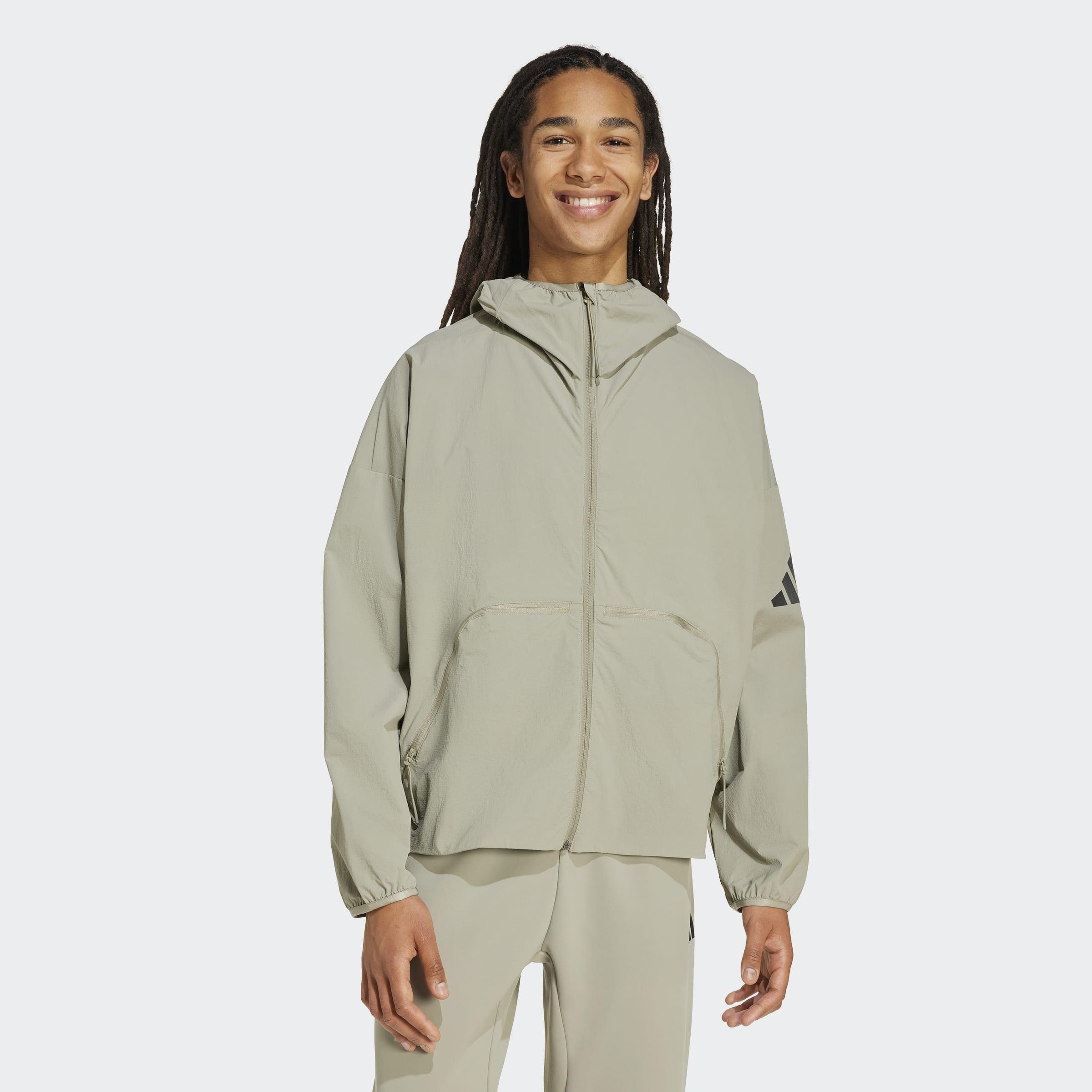 MYSHELTER Windbreaker, Green, A701_ONE, large image number 5
