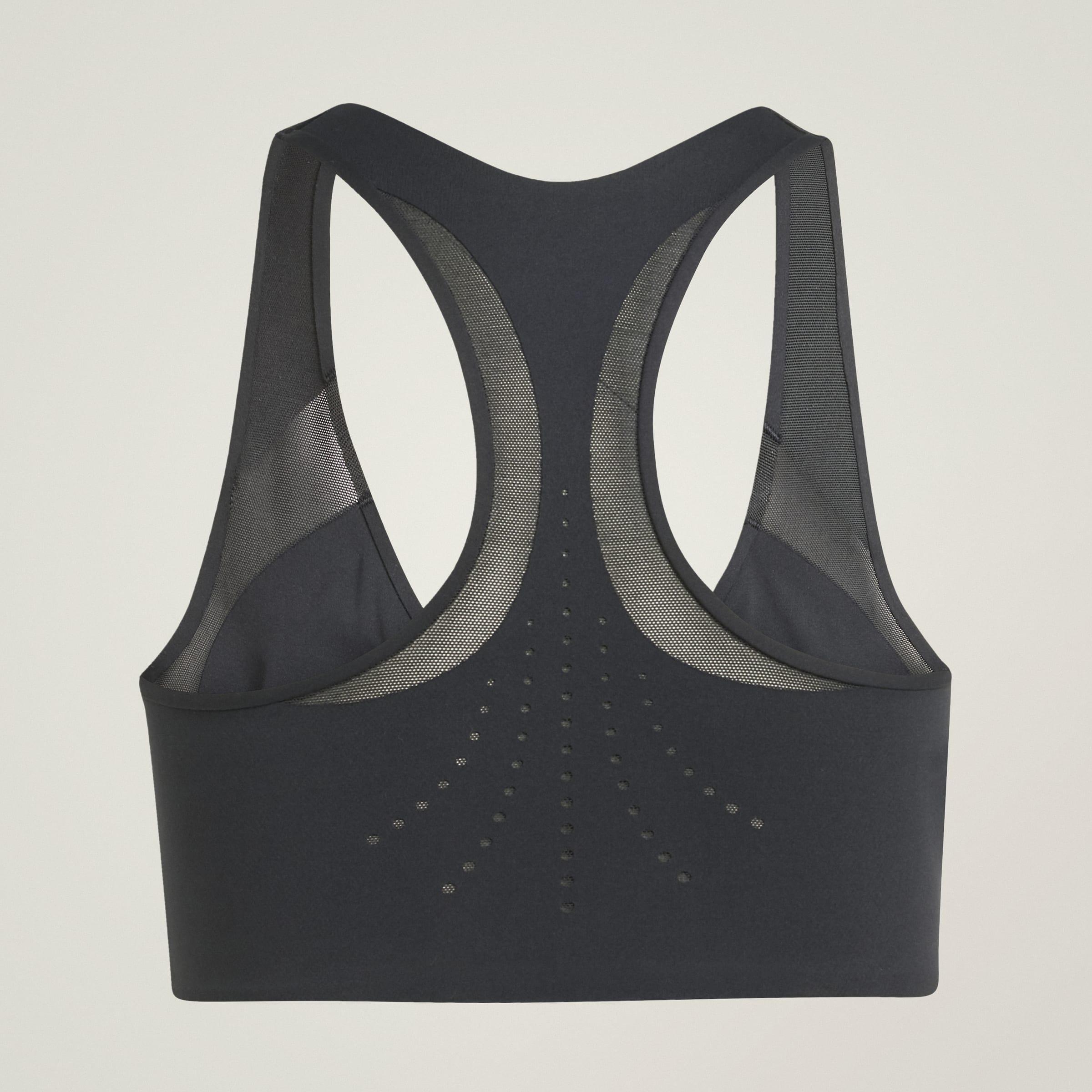 adidas By Stella McCartney Power Impact Training Bra Medium Support, Black, A701_ONE, medium