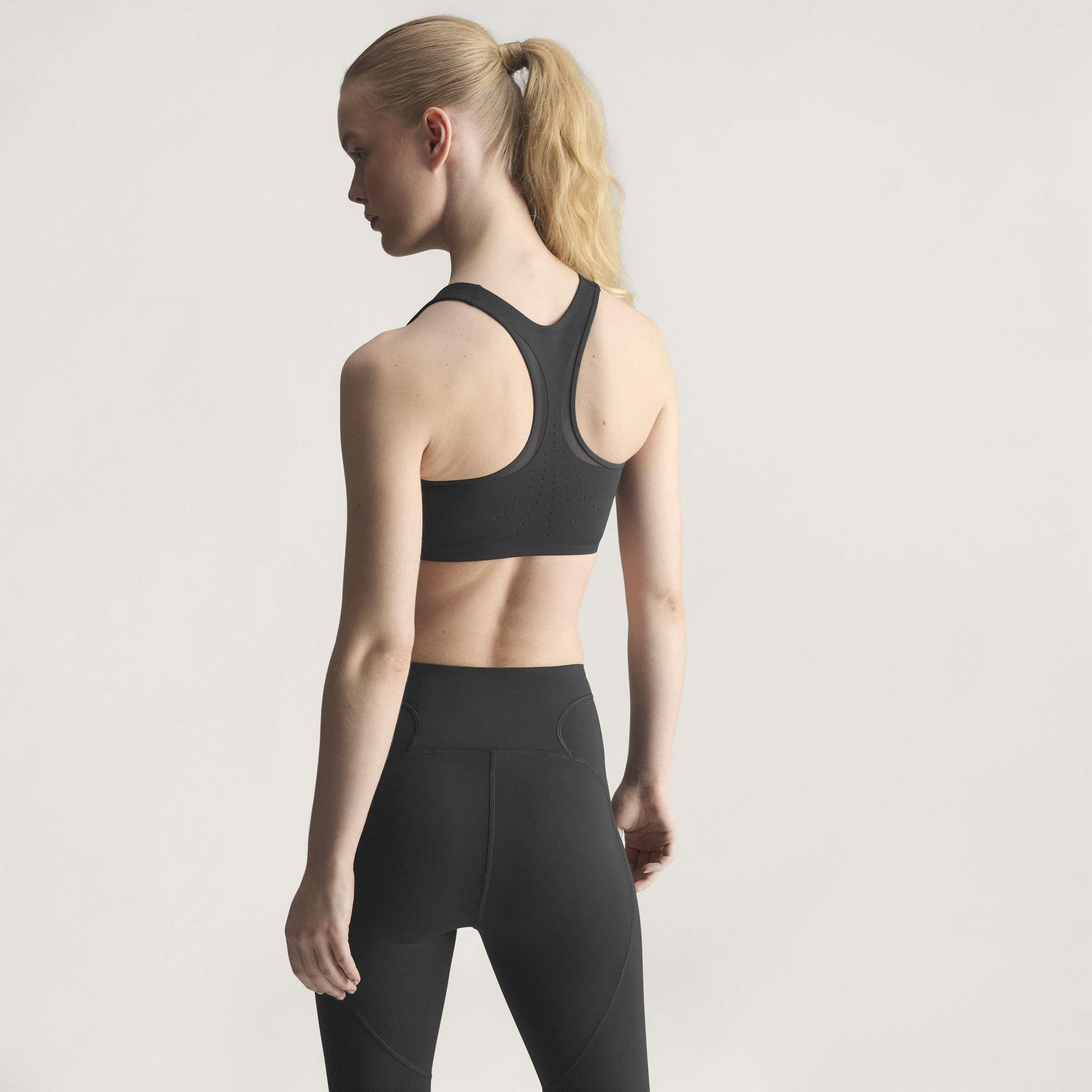 adidas By Stella McCartney Power Impact Training Bra Medium Support, Black, A701_ONE, large image number 9