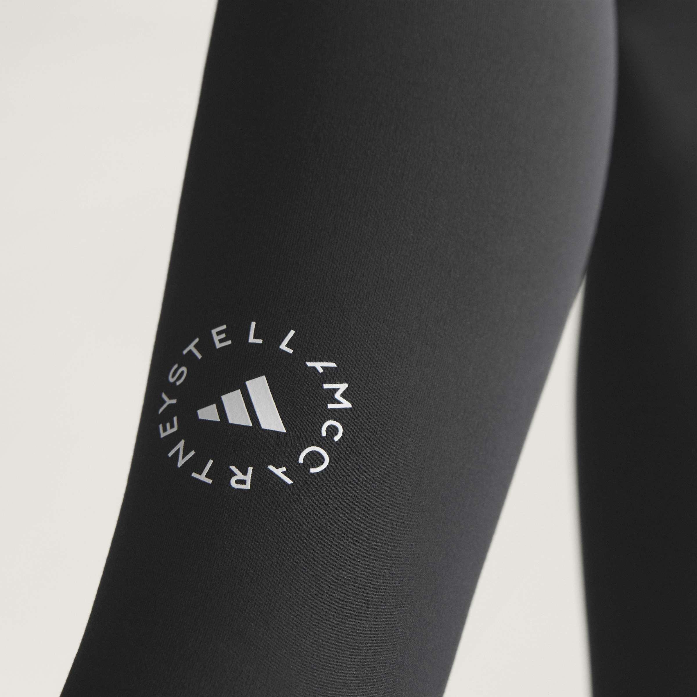 adidas By Stella McCartney Training 7/8 Leggings, Black, A701_ONE, large image number 10